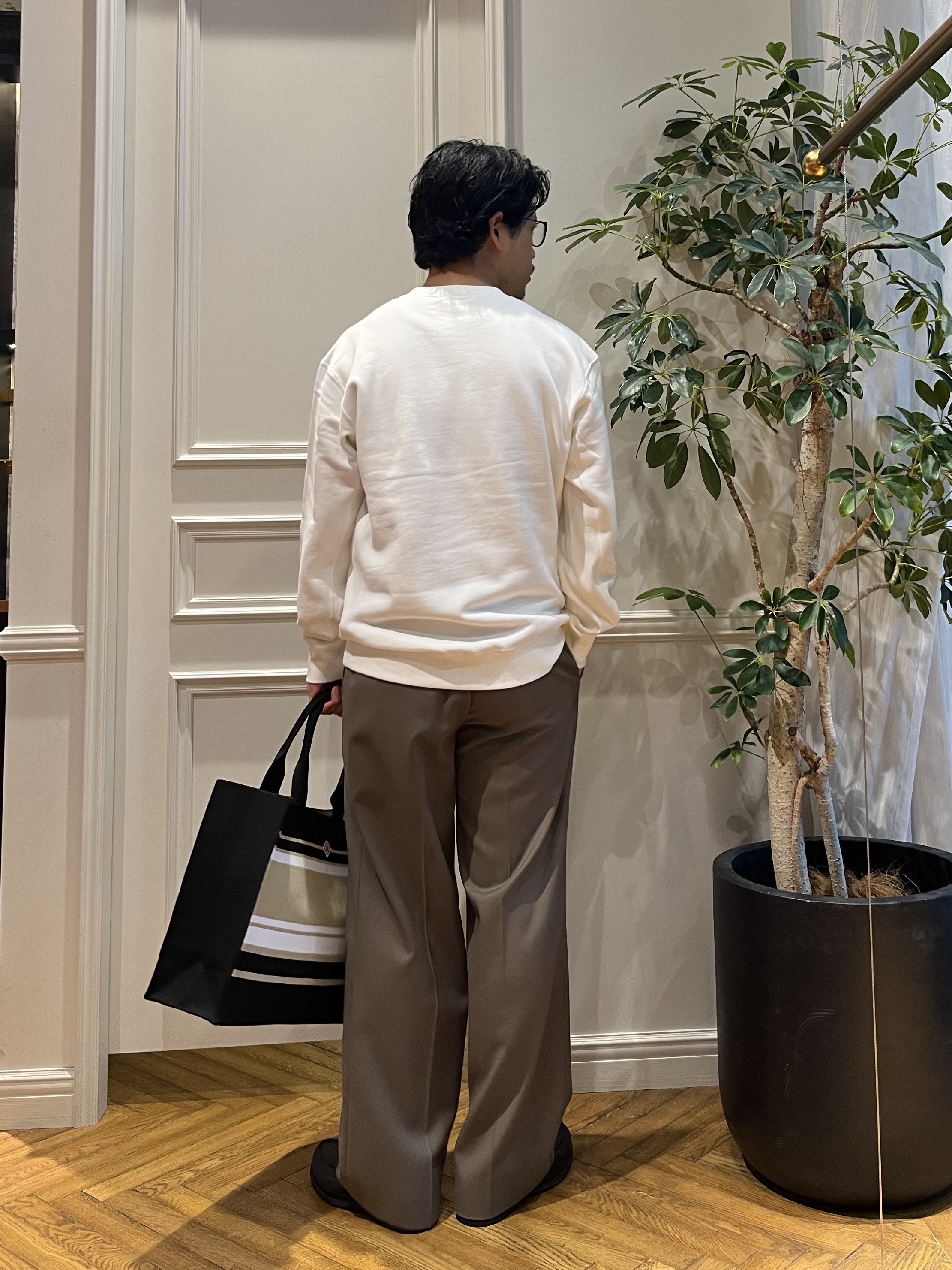 Tokuさんの「DRESSTERIOR｜◆ミサイルキャット スウェットクルーネックTシャツ」を使ったコーディネート