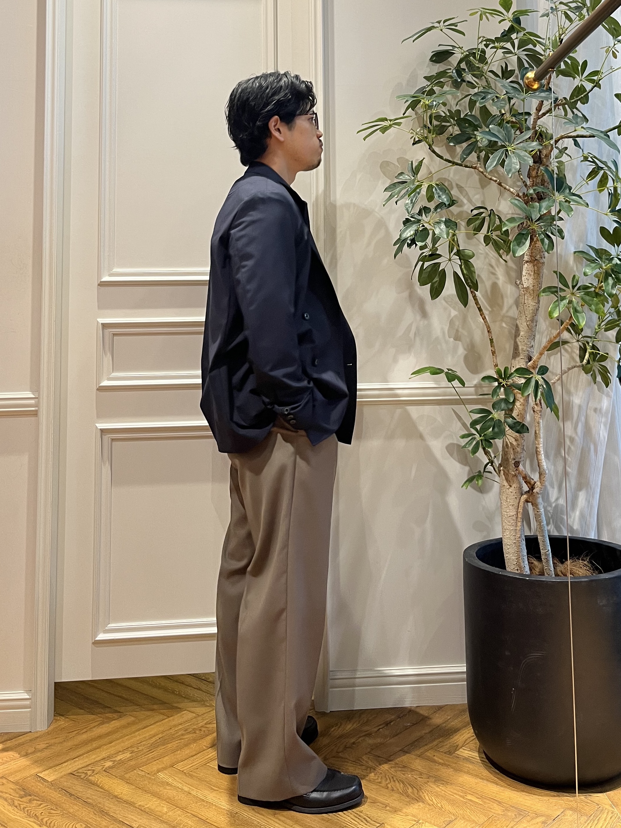 Tokuさんの「DRESSTERIOR｜【セットアップ可】クールタッチ クイックドライ イージージャケット」を使ったコーディネート