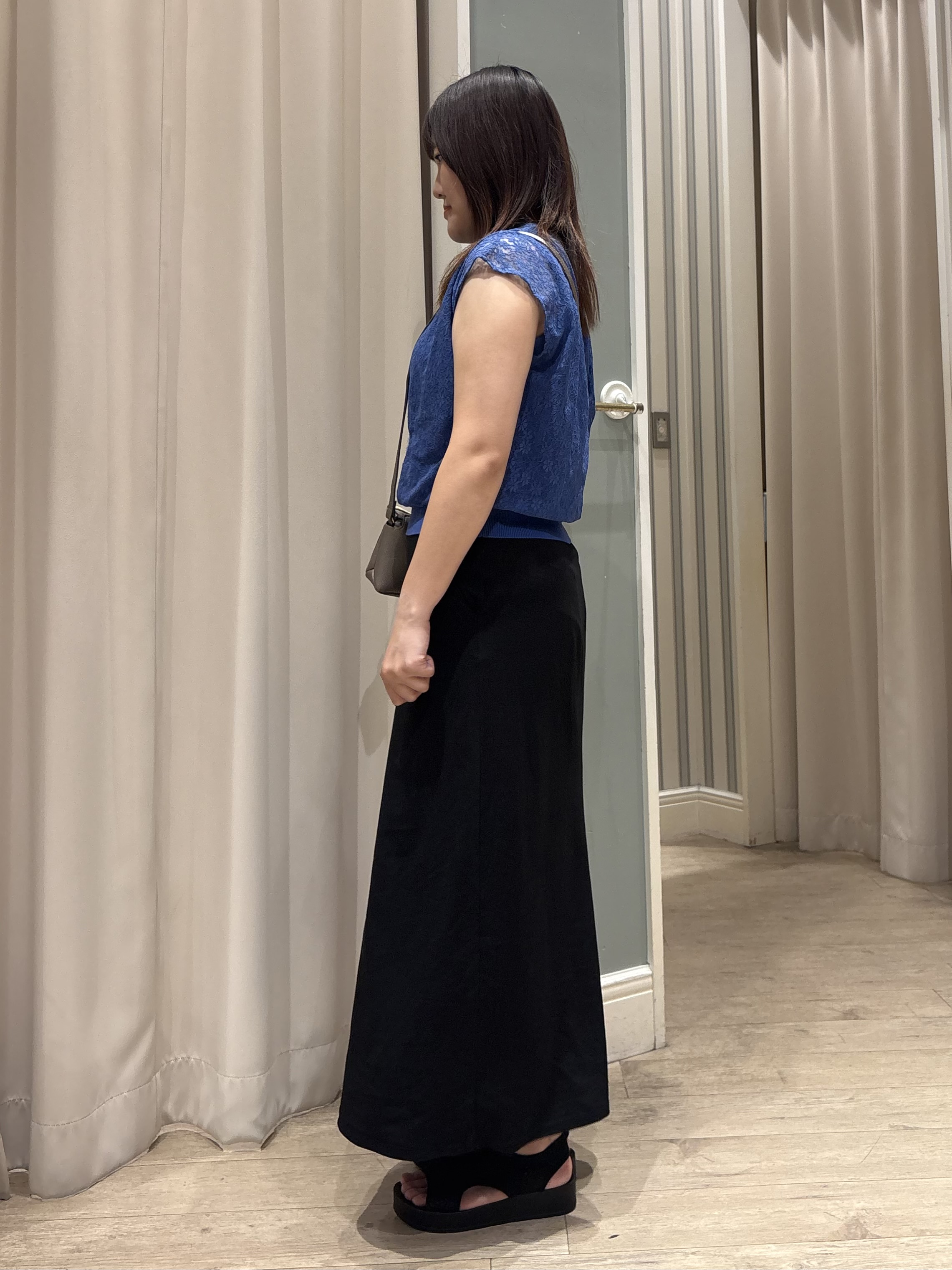 yuukaさんの「grove｜【肩回りカバー】一枚で叶う、レイヤードニット」を使ったコーディネート
