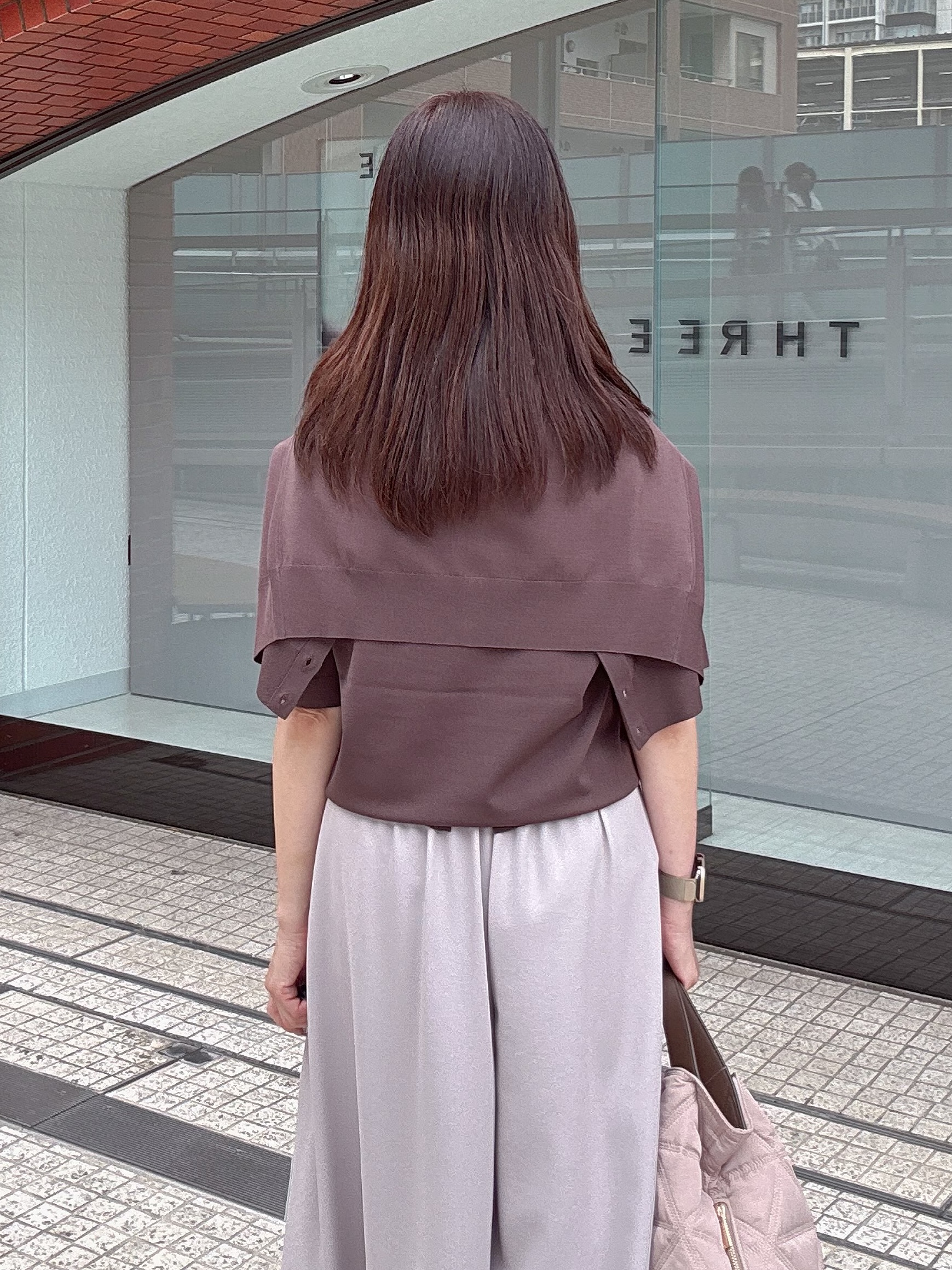 makiさんの「UNTITLED｜【アンサンブル可能】コンパクトニットカーディガン」を使ったコーディネート