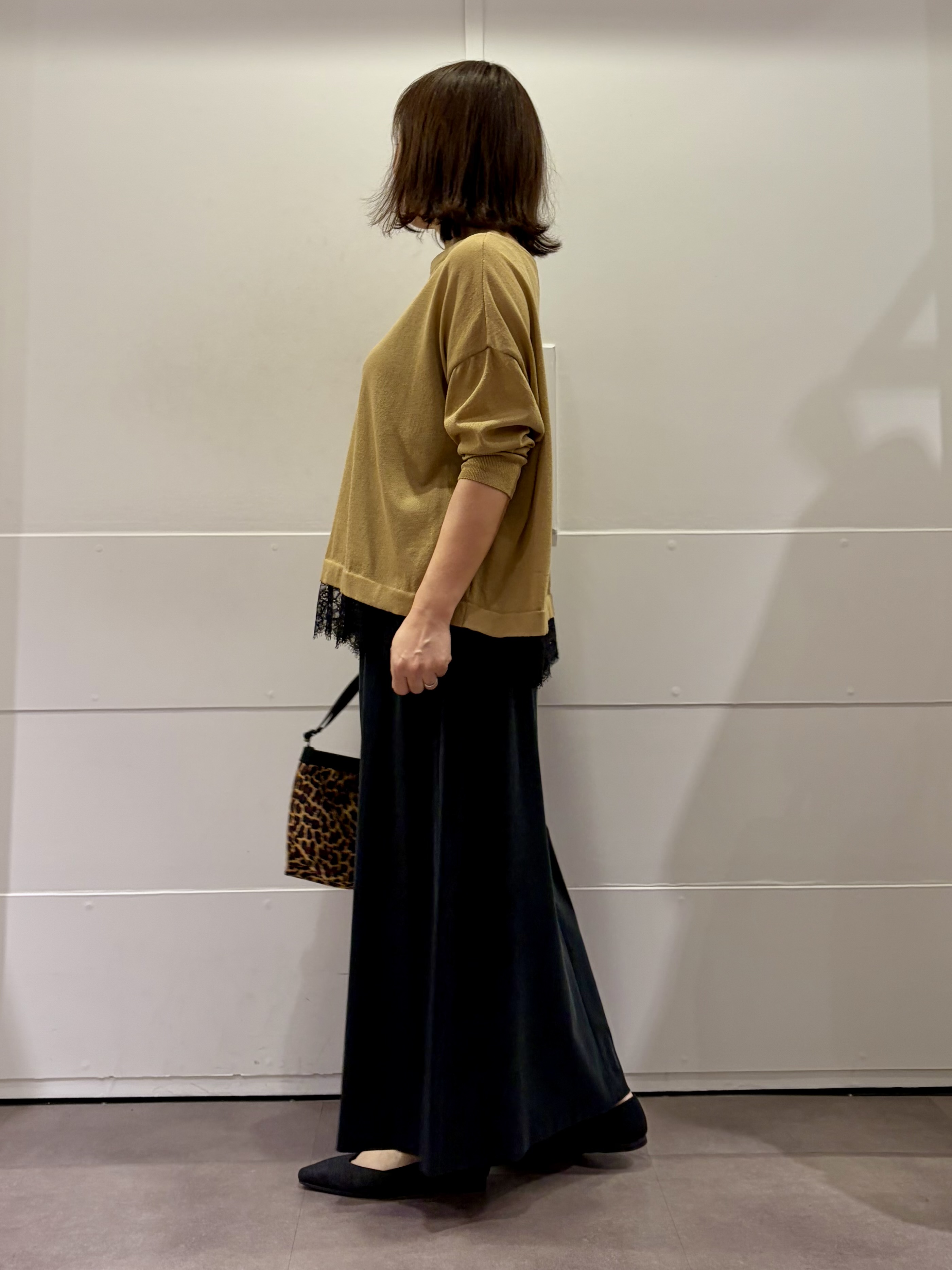 TOKOさんの「UNTITLED｜レースドッキングニットプルオーバー」を使ったコーディネート