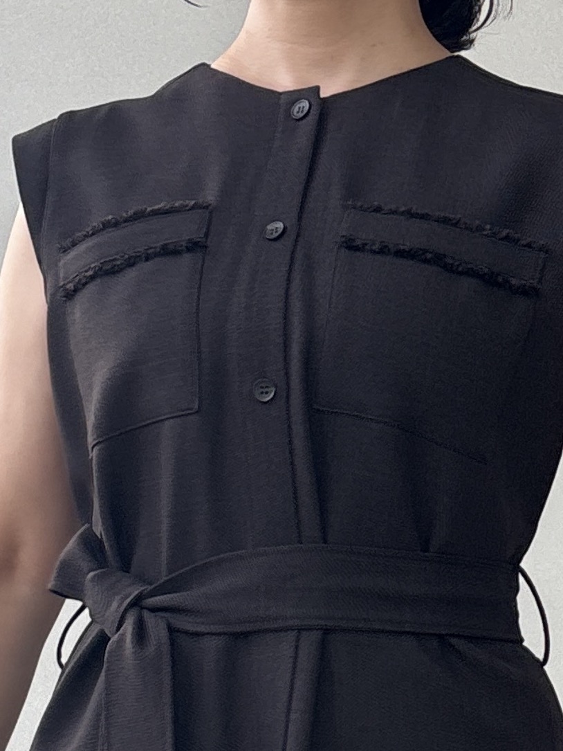 kawamuraさんの「DRESSTERIOR｜ウォッシャブルツイードライクワンピース」を使ったコーディネート