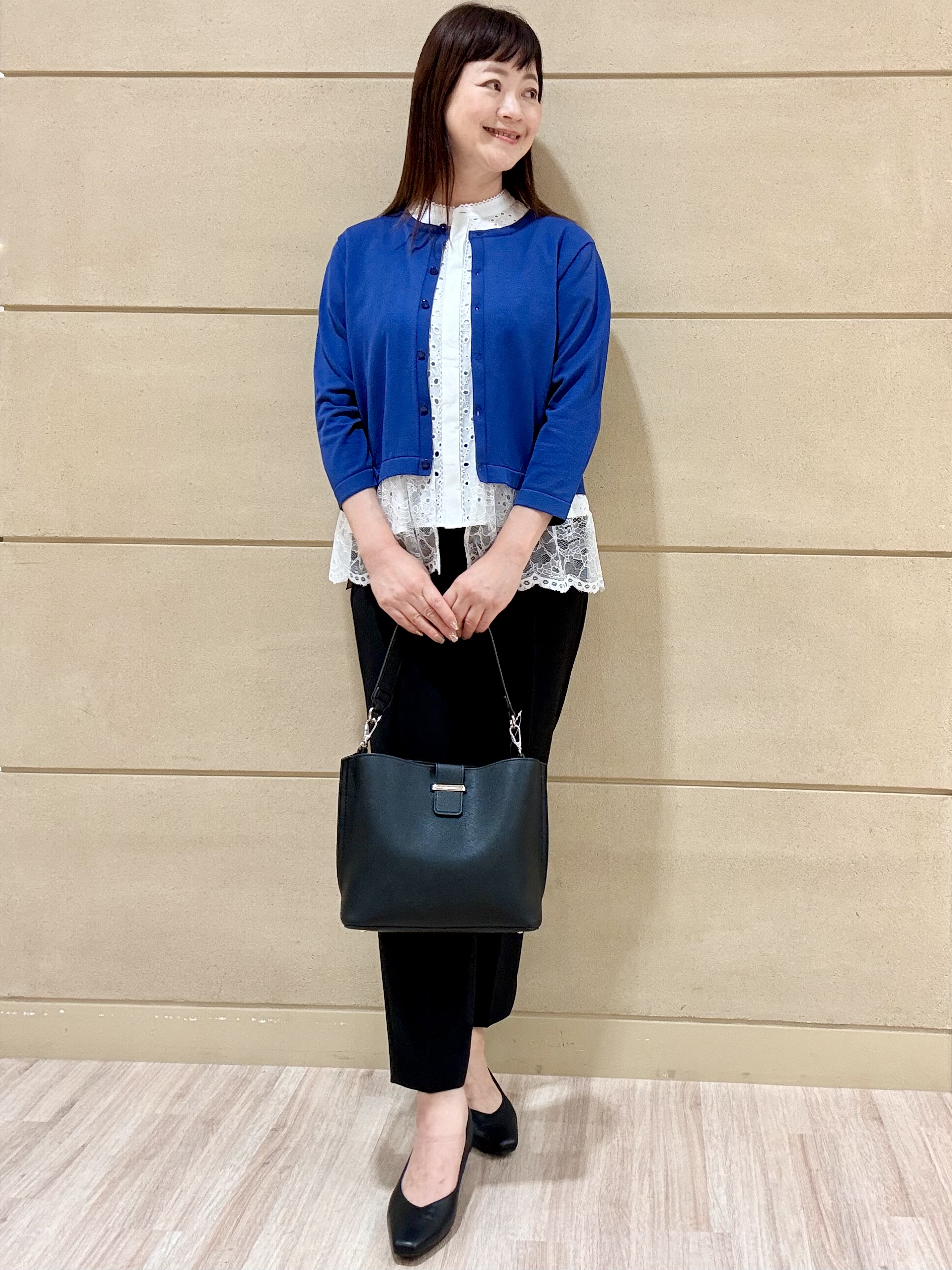 Marさんの「Reflect｜【通勤◎】カットワーク刺繍レース シャツブラウス」を使ったコーディネート