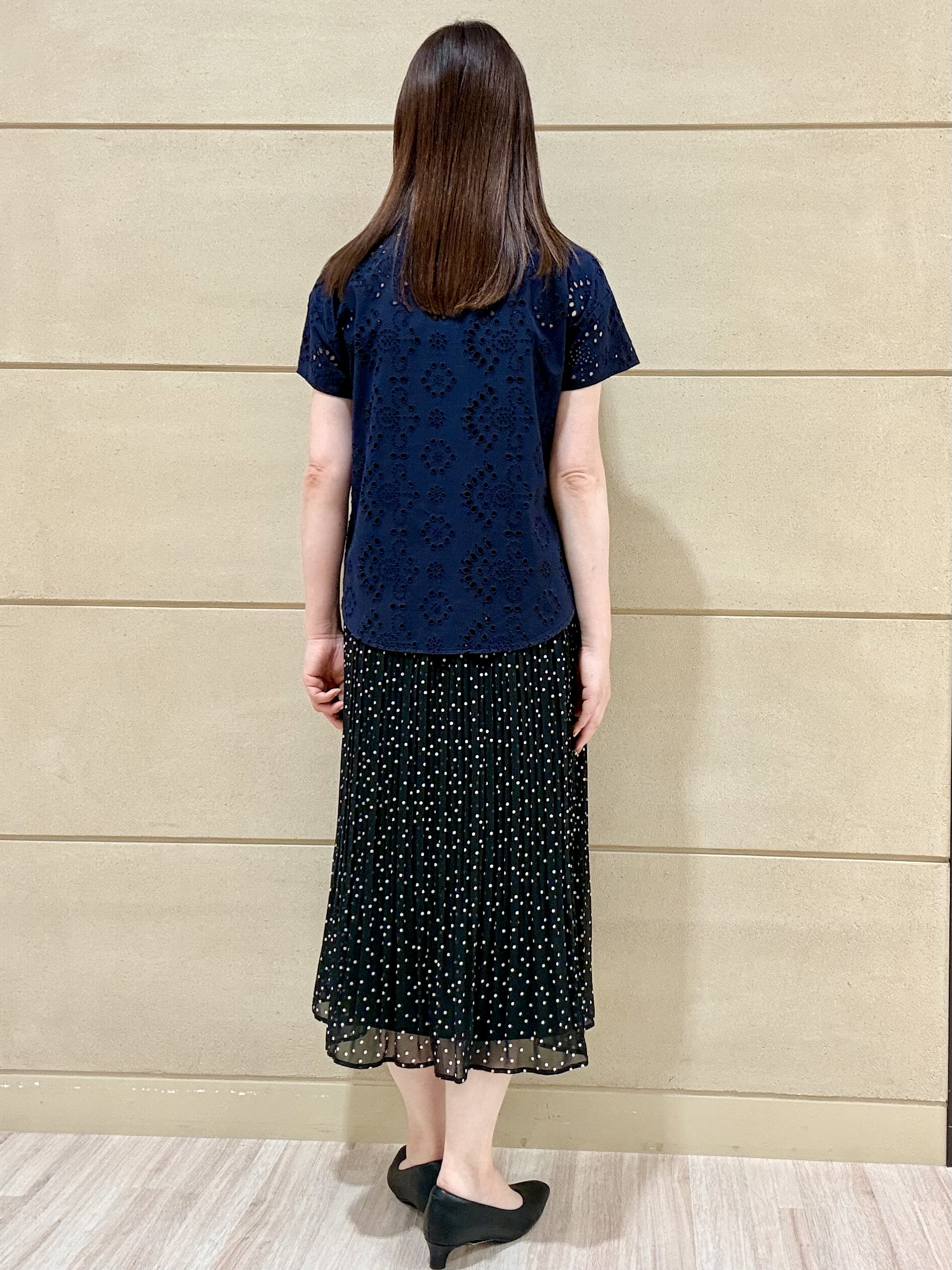 Marさんの「Reflect｜【通勤◎】カットワーク刺繍レース シャツブラウス」を使ったコーディネート