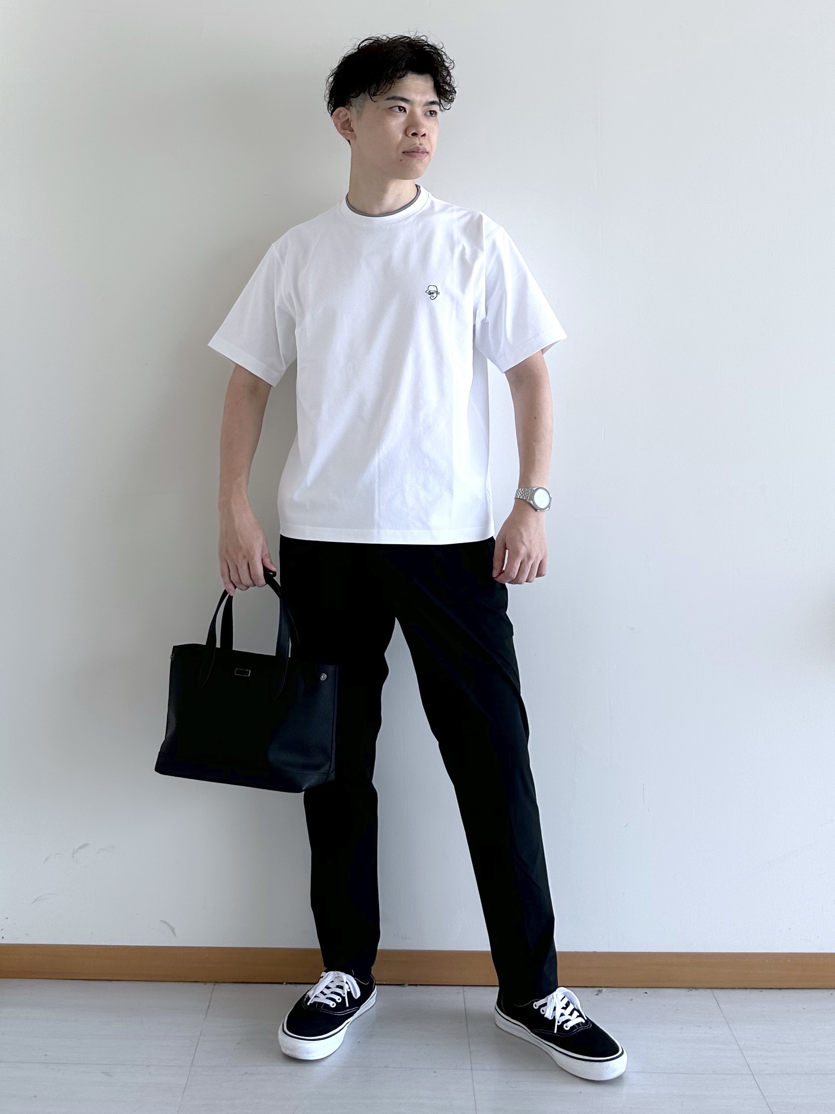 イッシーさんの「TAKEO KIKUCHI｜3Dナイロン ジャケット」を使ったコーディネート