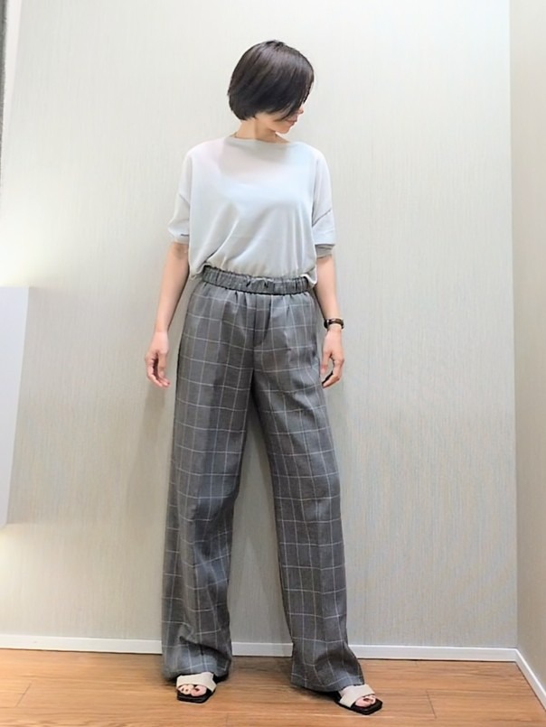 ミズタさんの「UNTITLED｜レースドッキングニットプルオーバー」を使ったコーディネート
