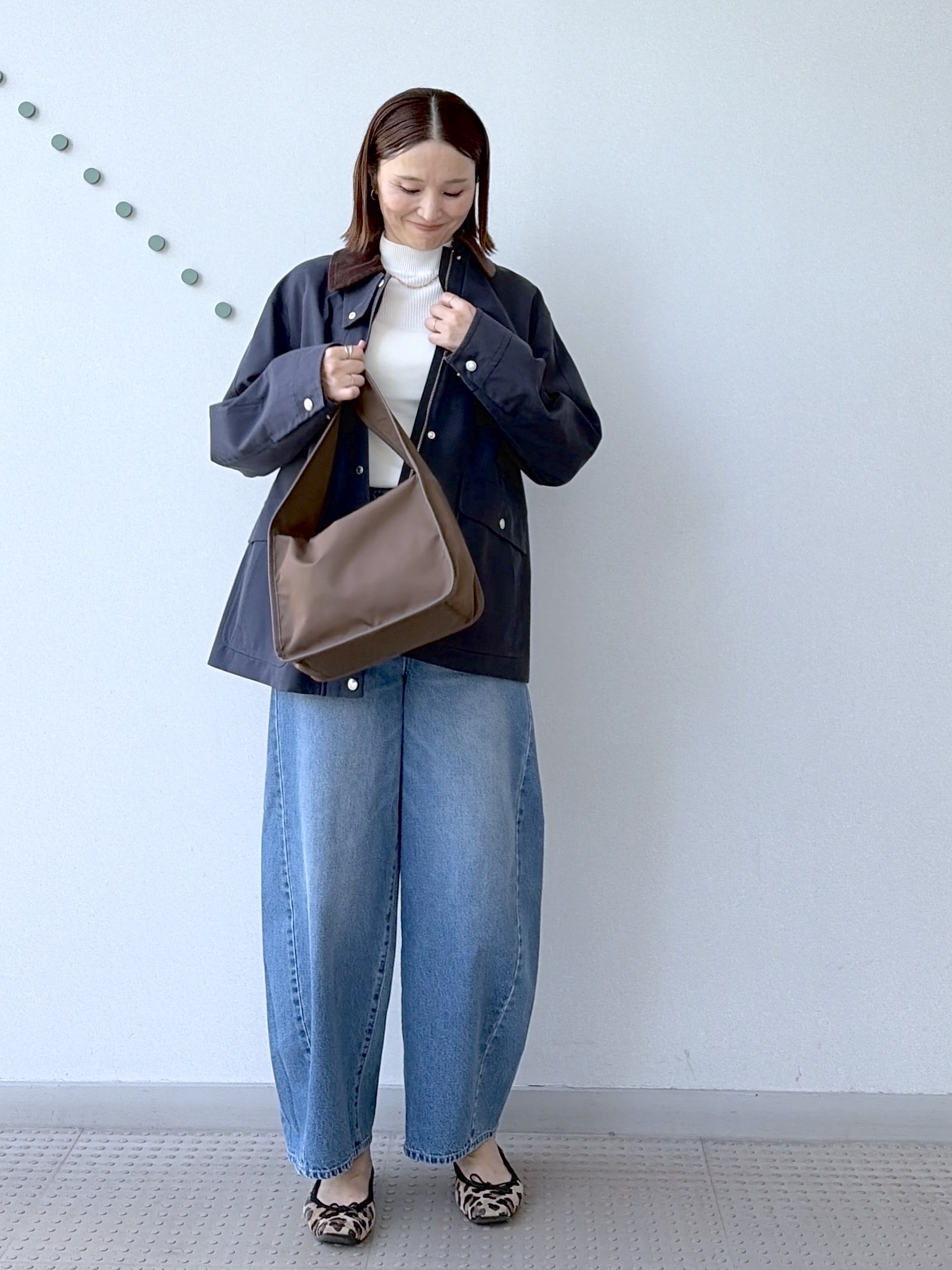 yoshikadoさんの「DRESSTERIOR｜【接触冷感】クールタッチカットハーフスリーブプルオーバー」を使ったコーディネート