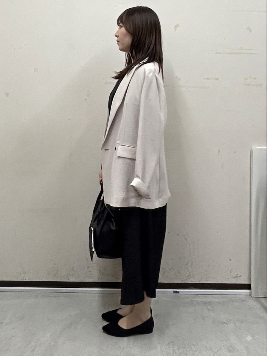 noeさんの「INDIVI｜【華奢見え】ベルト付きナローワンピース」を使ったコーディネート