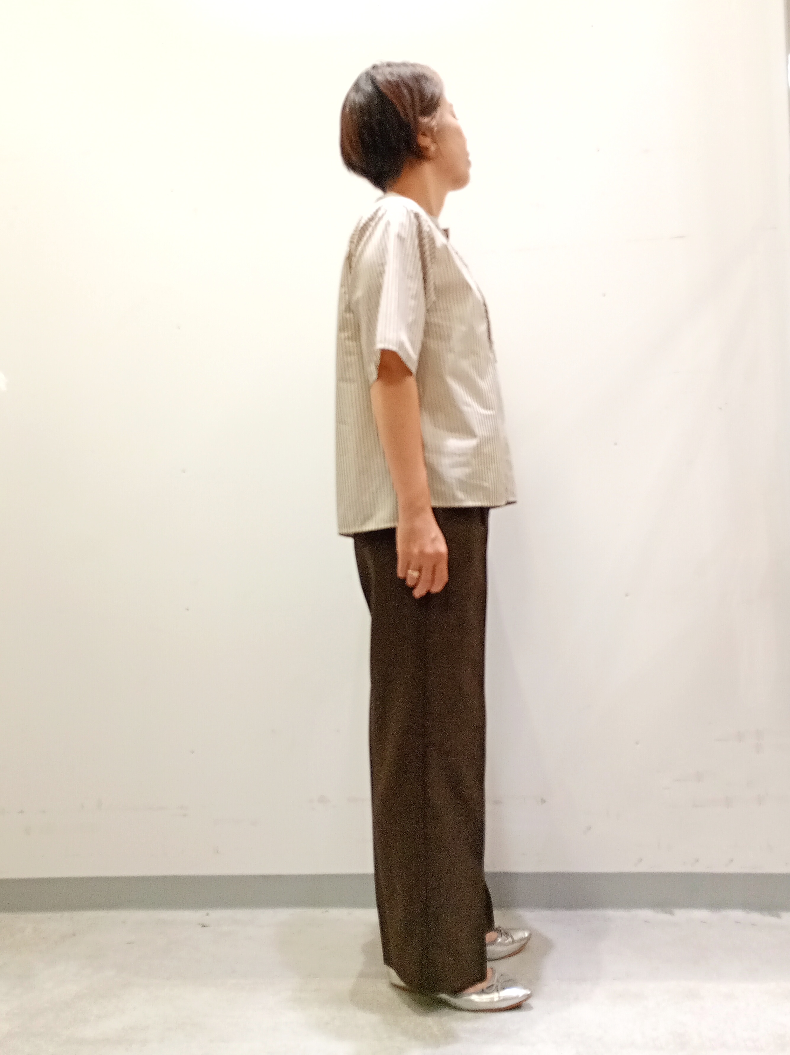 Kさんの「INDIVI｜【接触冷感/UVケア/着る日傘】ダブルジャケット」を使ったコーディネート