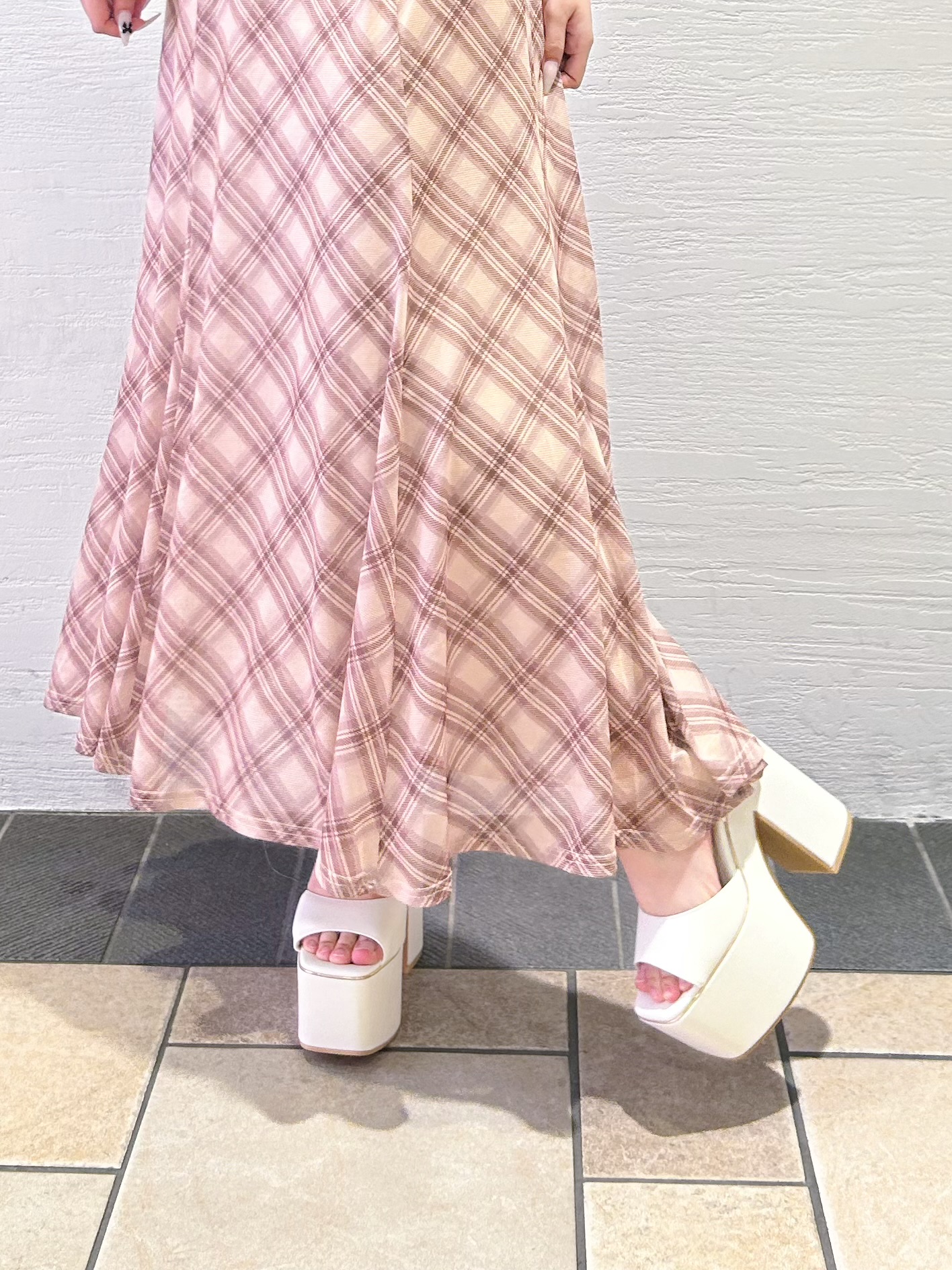 ゆうりさんの「ESPERANZA｜アゲ盛りサンダル」を使ったコーディネート