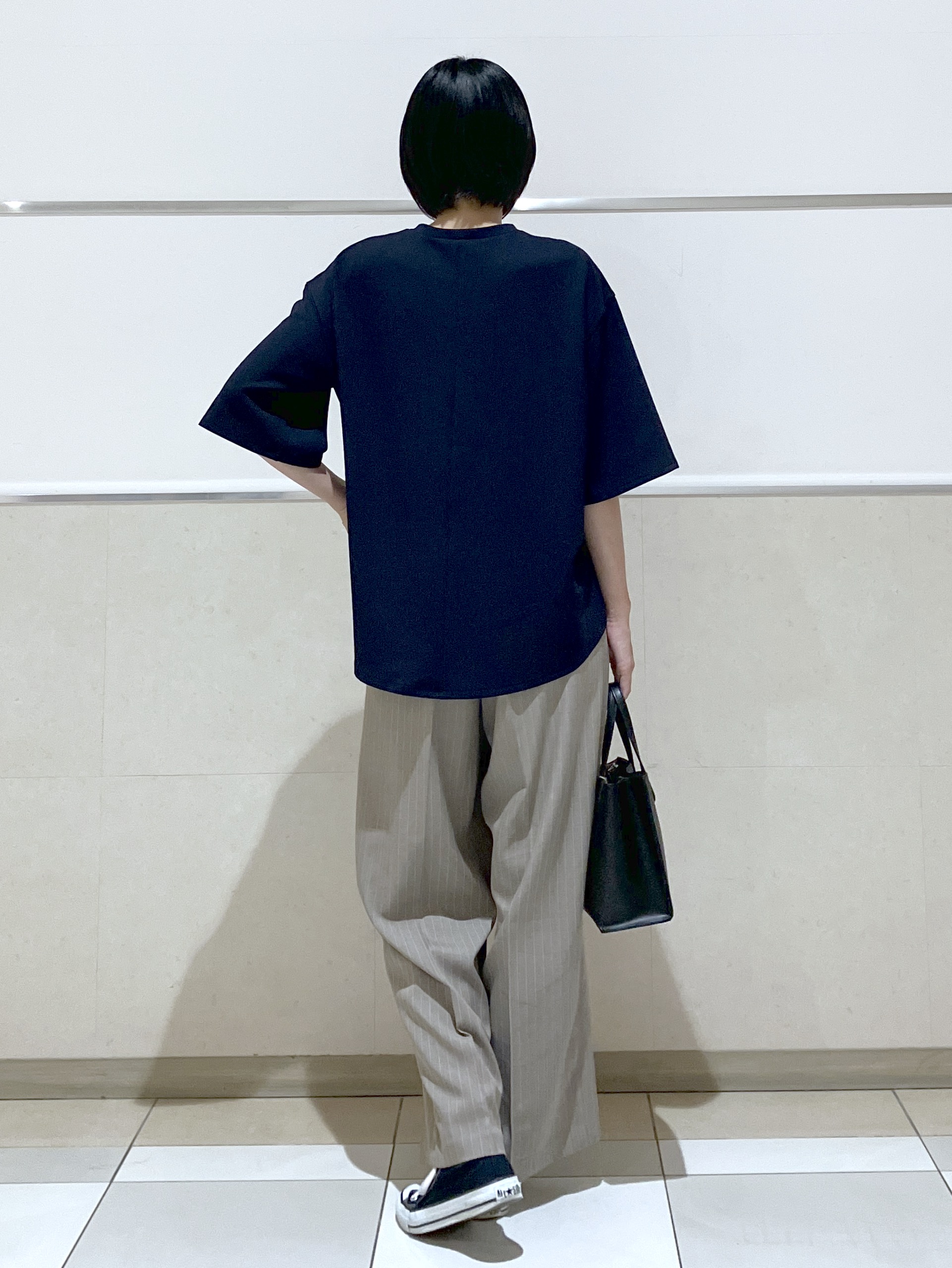 eriko さんの「Dessin｜【マシンウォッシャブル/セットアップ可】カットジャカードプルオーバー」を使ったコーディネート
