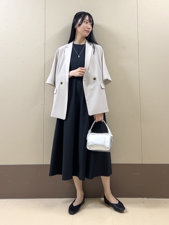 sechiさんの「UNTITLED｜【セットアップ可/UVカット/通気性】エアリークール半袖ジャケット」を使ったコーディネート