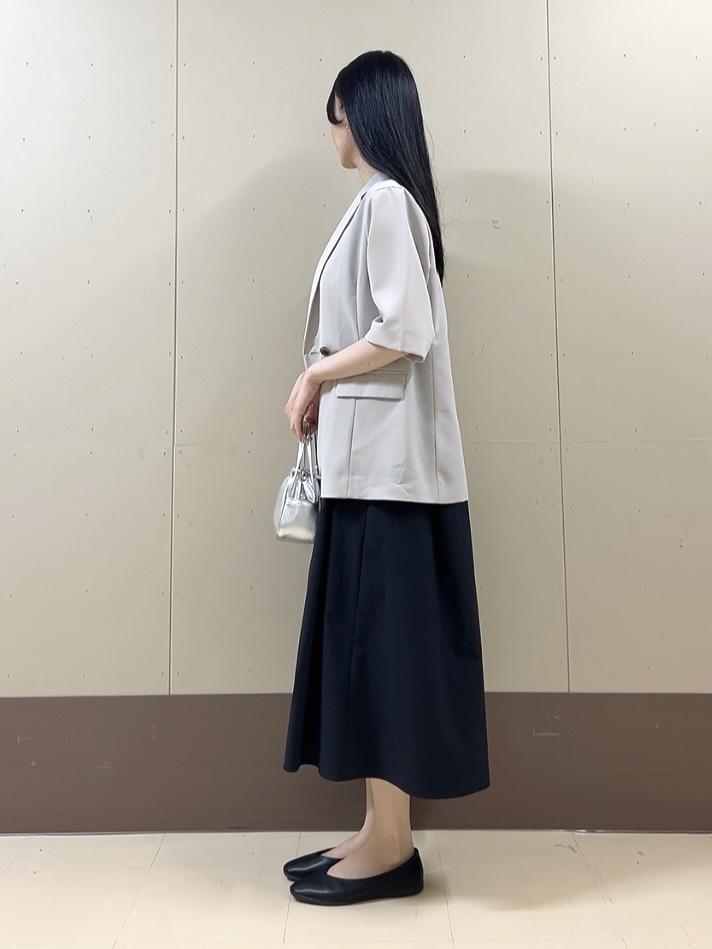 sechiさんの「UNTITLED｜【セットアップ可/UVカット/通気性】エアリークール半袖ジャケット」を使ったコーディネート