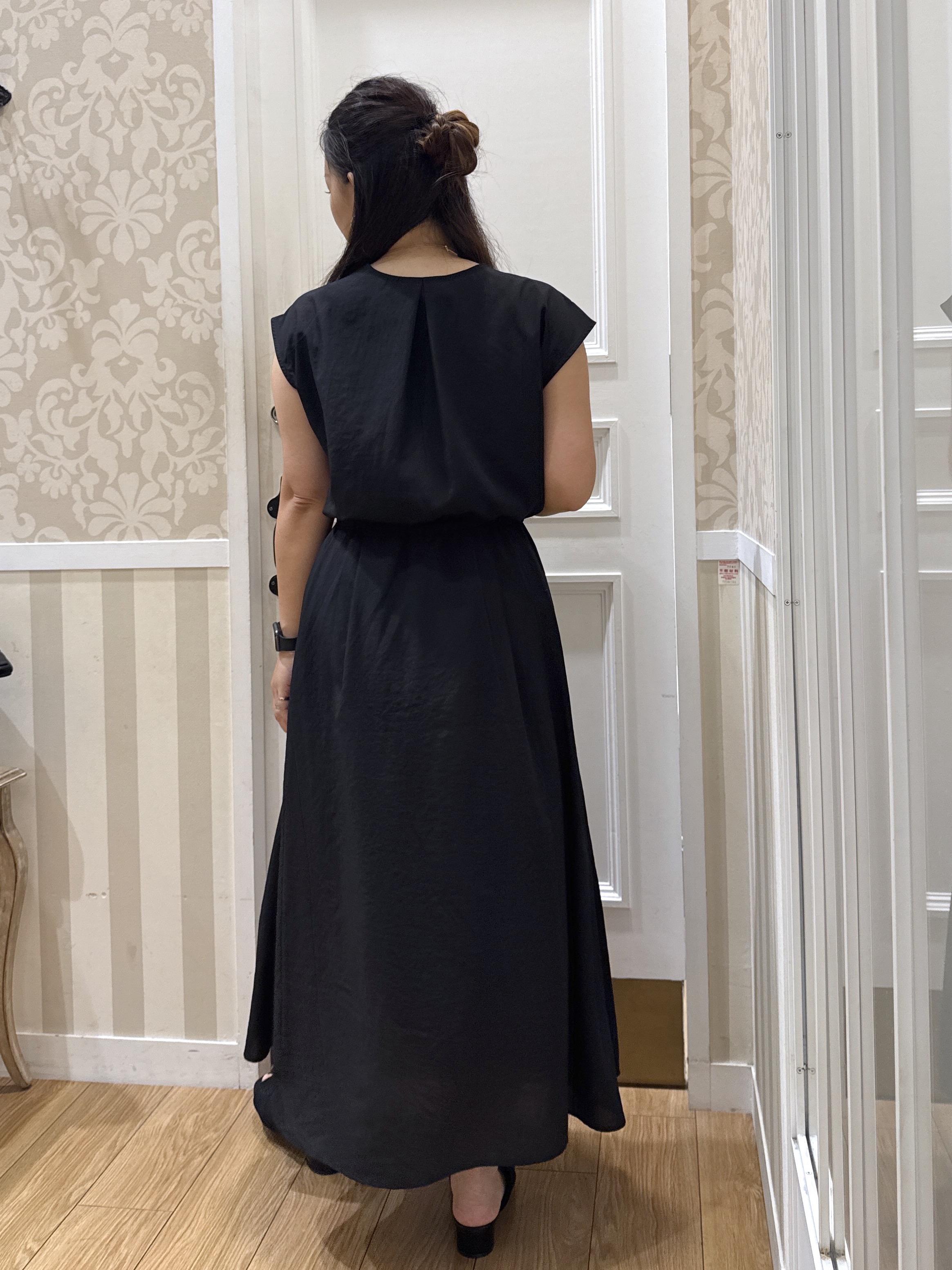 sachiさんの「grove｜シャーリングキャミレイヤードワンピース」を使ったコーディネート
