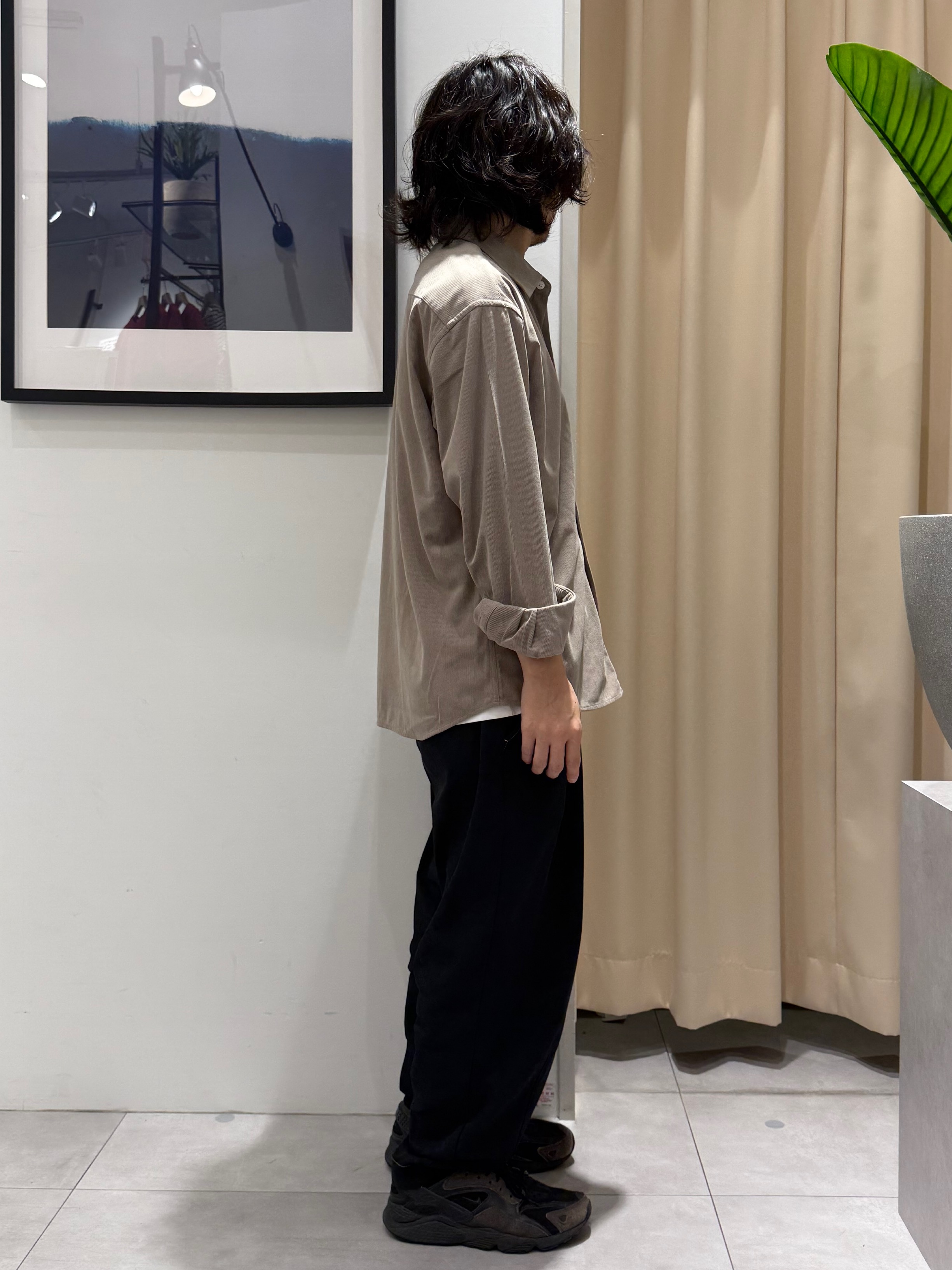 はさんの「THE SHOP TK｜POLO BCS/アソート長袖シャツ」を使ったコーディネート
