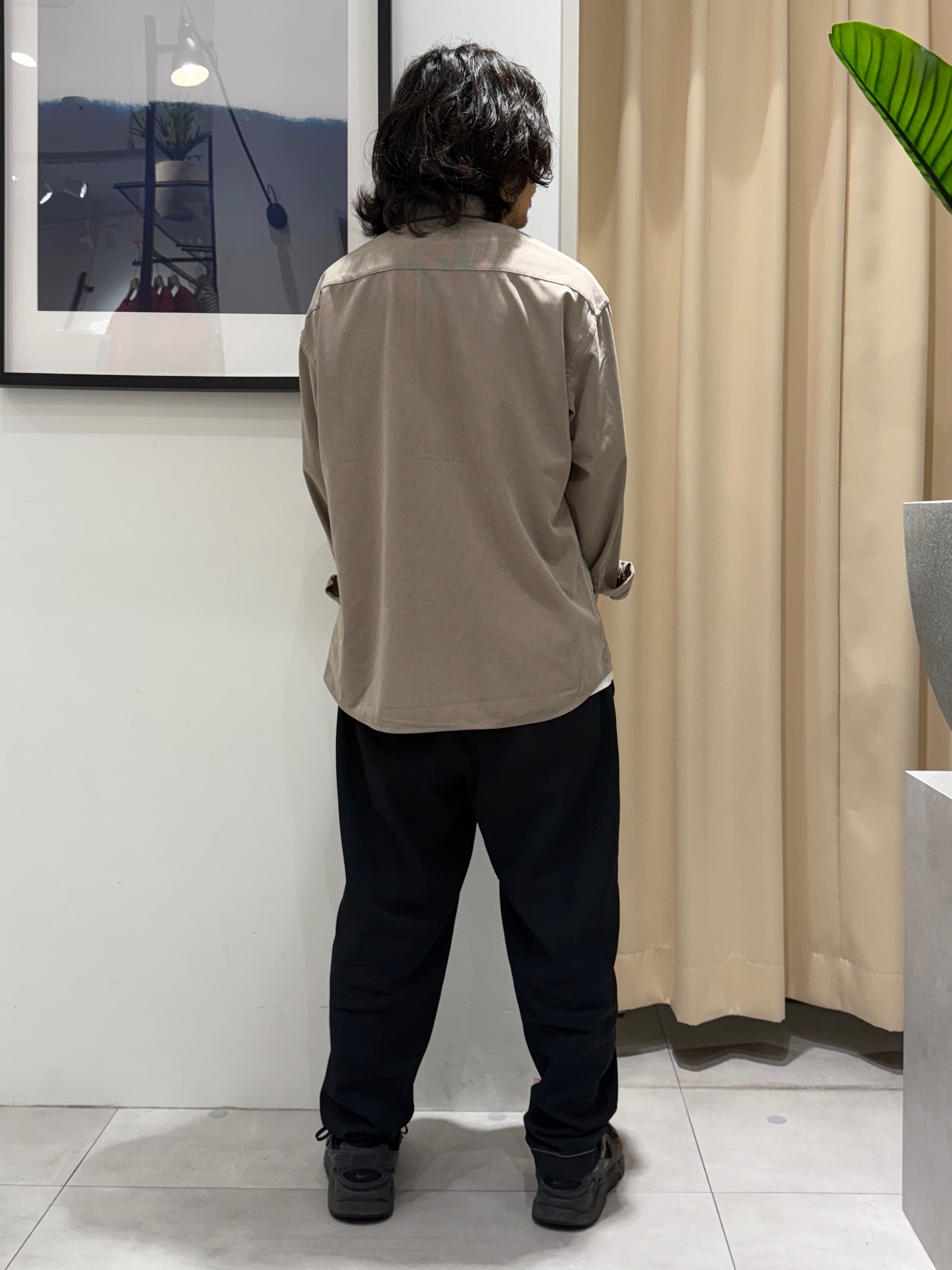 はさんの「THE SHOP TK｜POLO BCS/アソート長袖シャツ」を使ったコーディネート