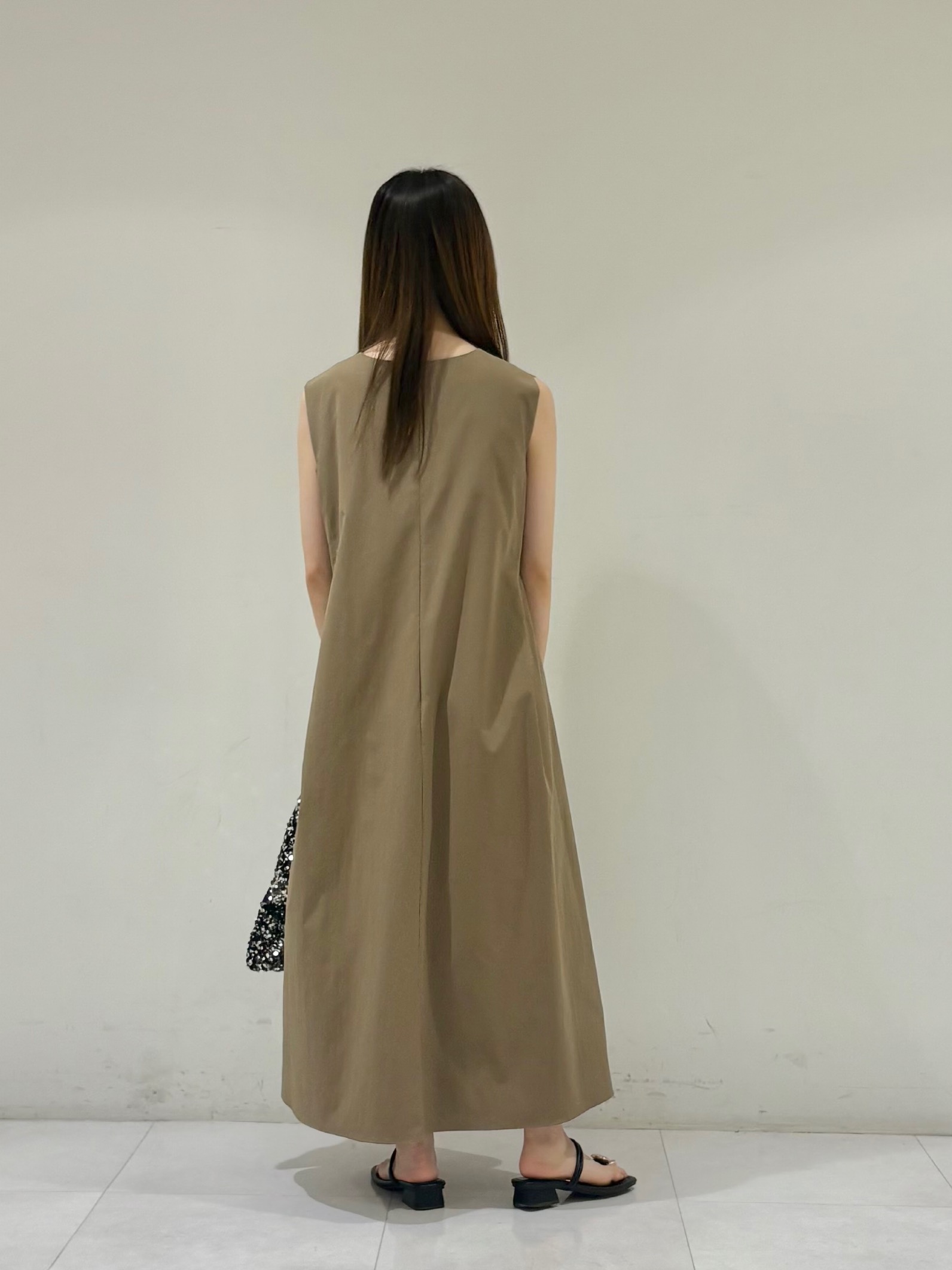 kyokaさんの「UNTITLED｜【接触冷感/UVカット/吸水速乾】Aラインロングワンピース」を使ったコーディネート