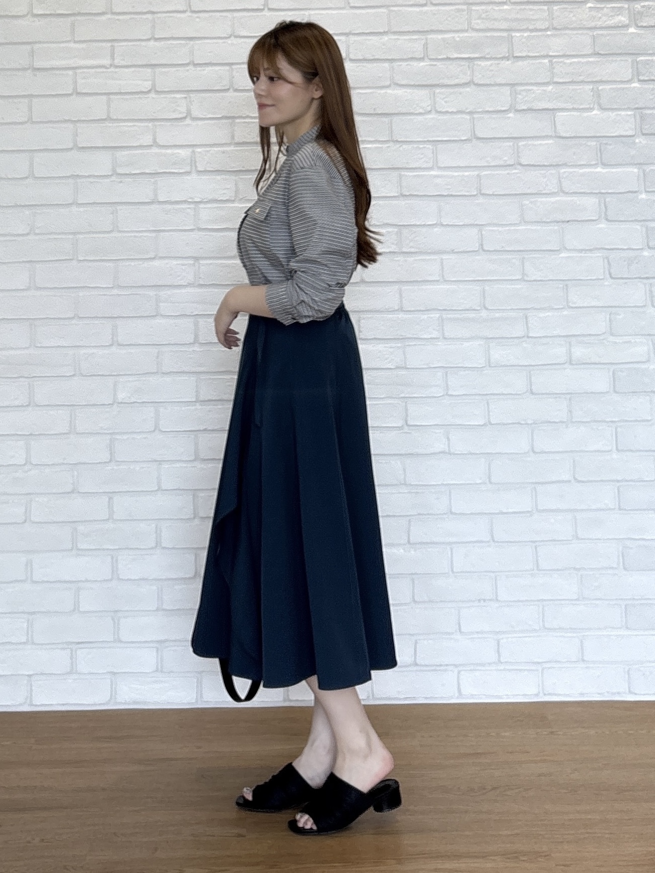sayaさんの「grove｜【撥水・10ポケ】ポケット巾着ショルダー」を使ったコーディネート