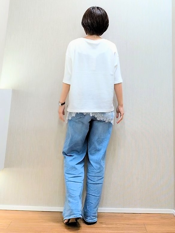 ミズタさんの「UNTITLED｜【新色追加/人気デニム】MAKE&times;DENIM WIDE」を使ったコーディネート
