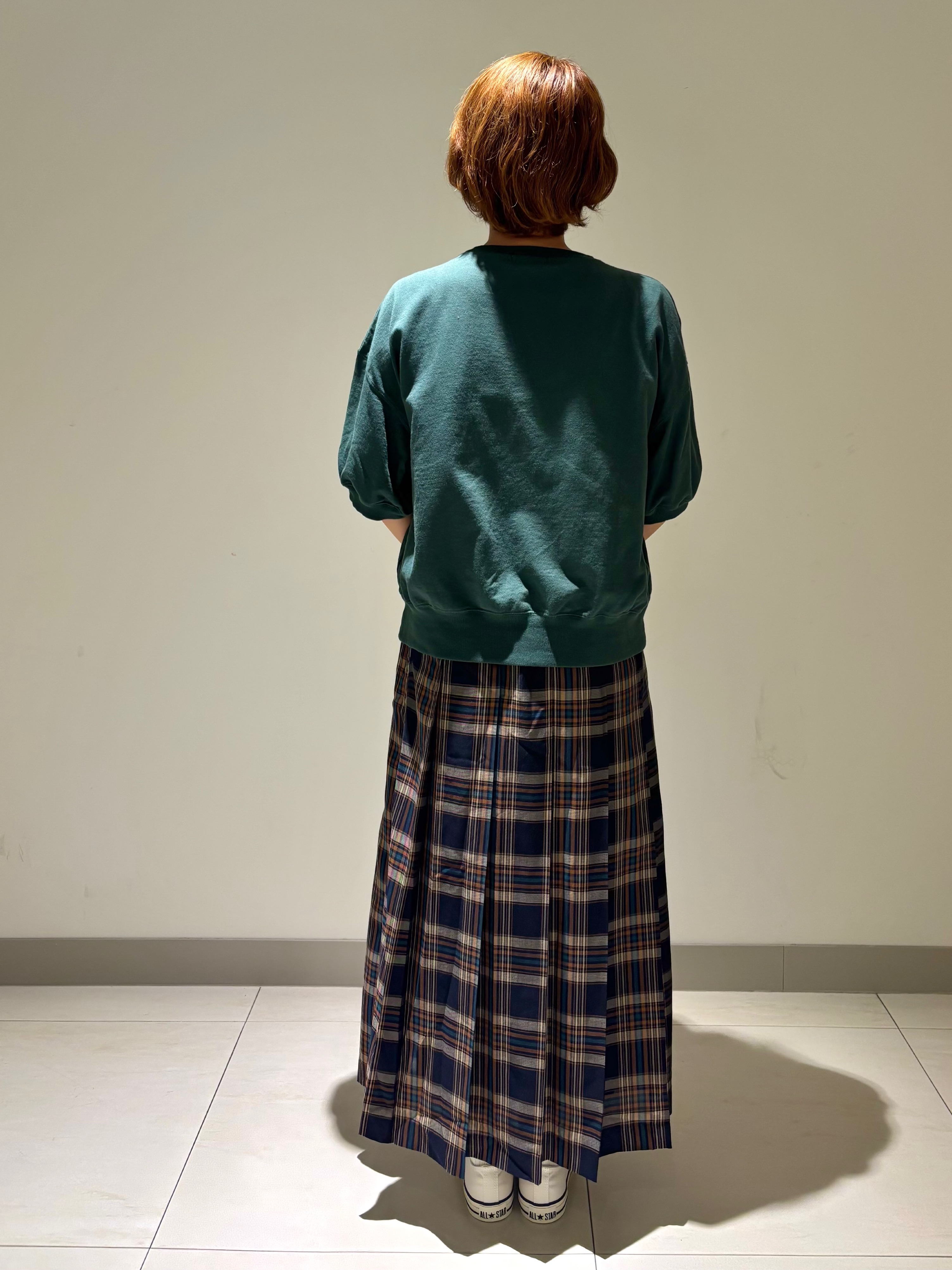 Haruさんの「Dessin｜ハーフスリーブロゴプルオーバー」を使ったコーディネート