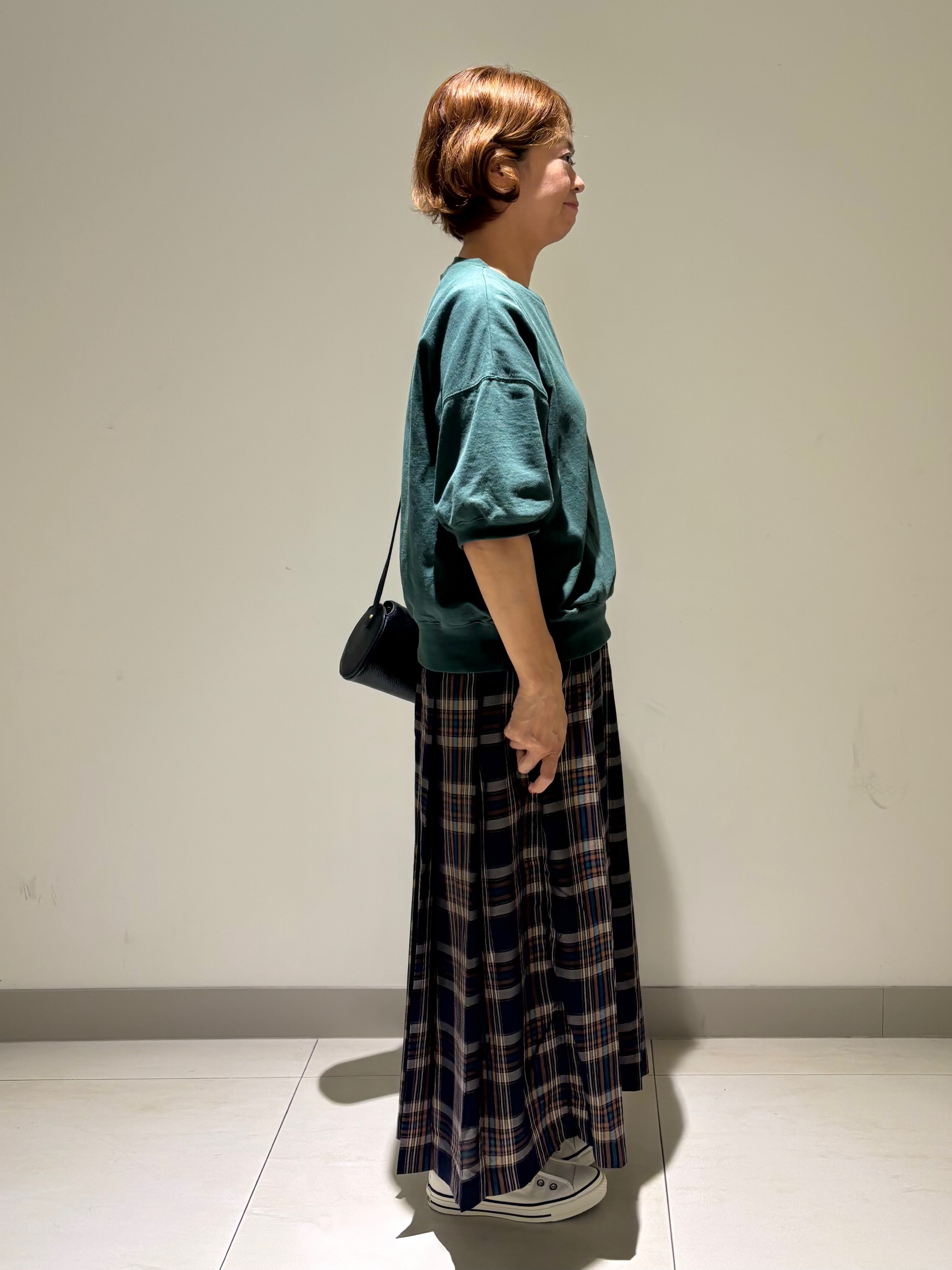 Haruさんの「Dessin｜ハーフスリーブロゴプルオーバー」を使ったコーディネート