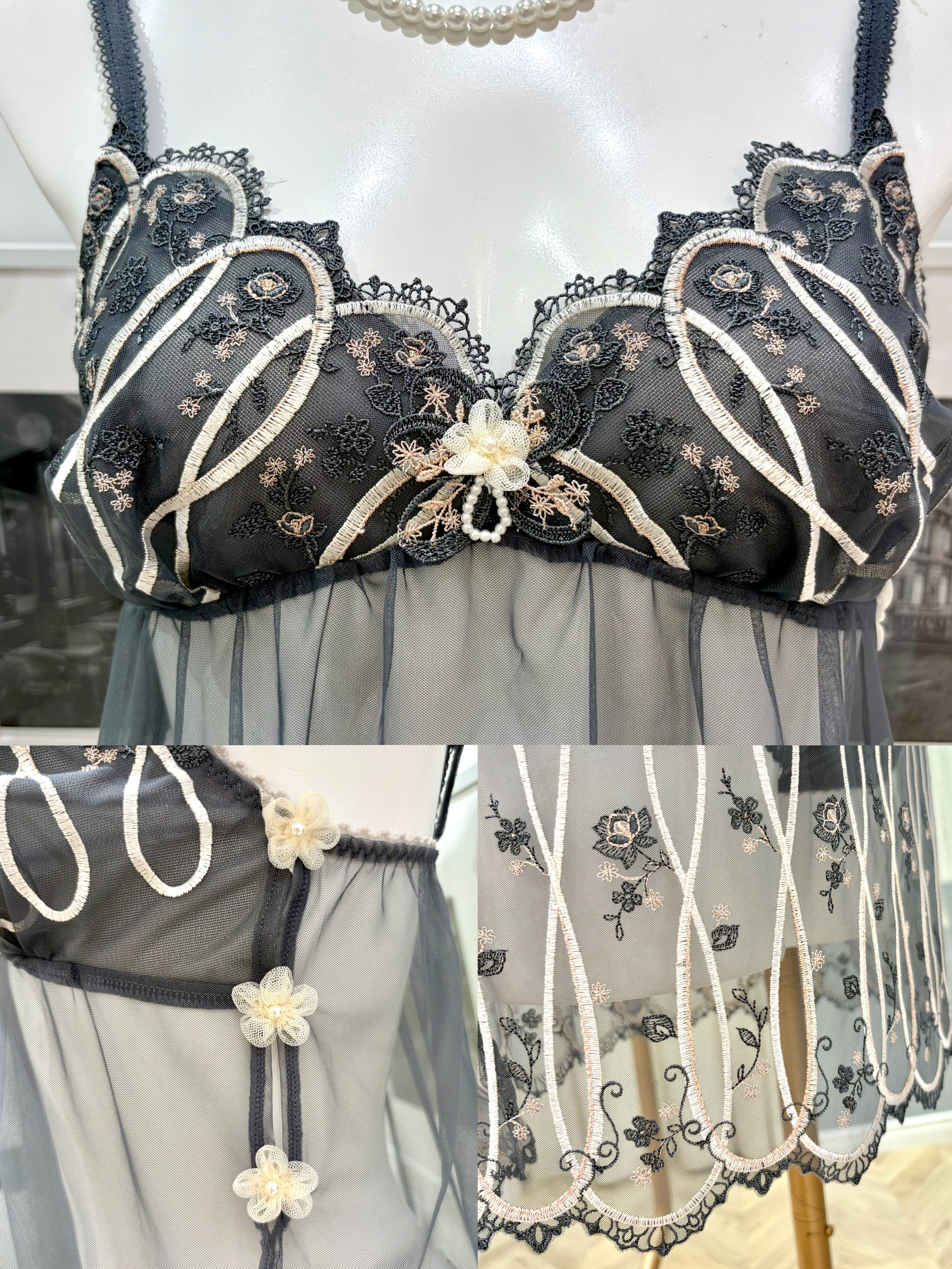 Rieさんの「Risa Magli｜ティターニア ブラジャー （B－C） ＜N Make Type＞」を使ったコーディネート