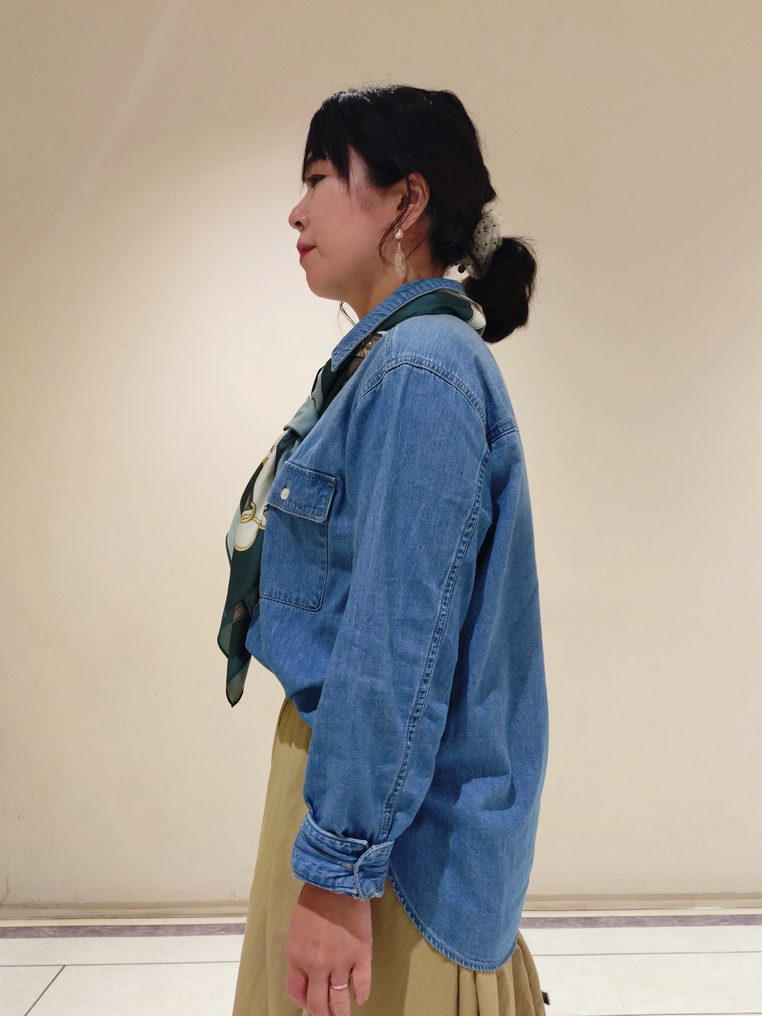 TOMOMIさんの「INDIVI｜【収納力◎／トレンド】スクエアトートバッグ」を使ったコーディネート