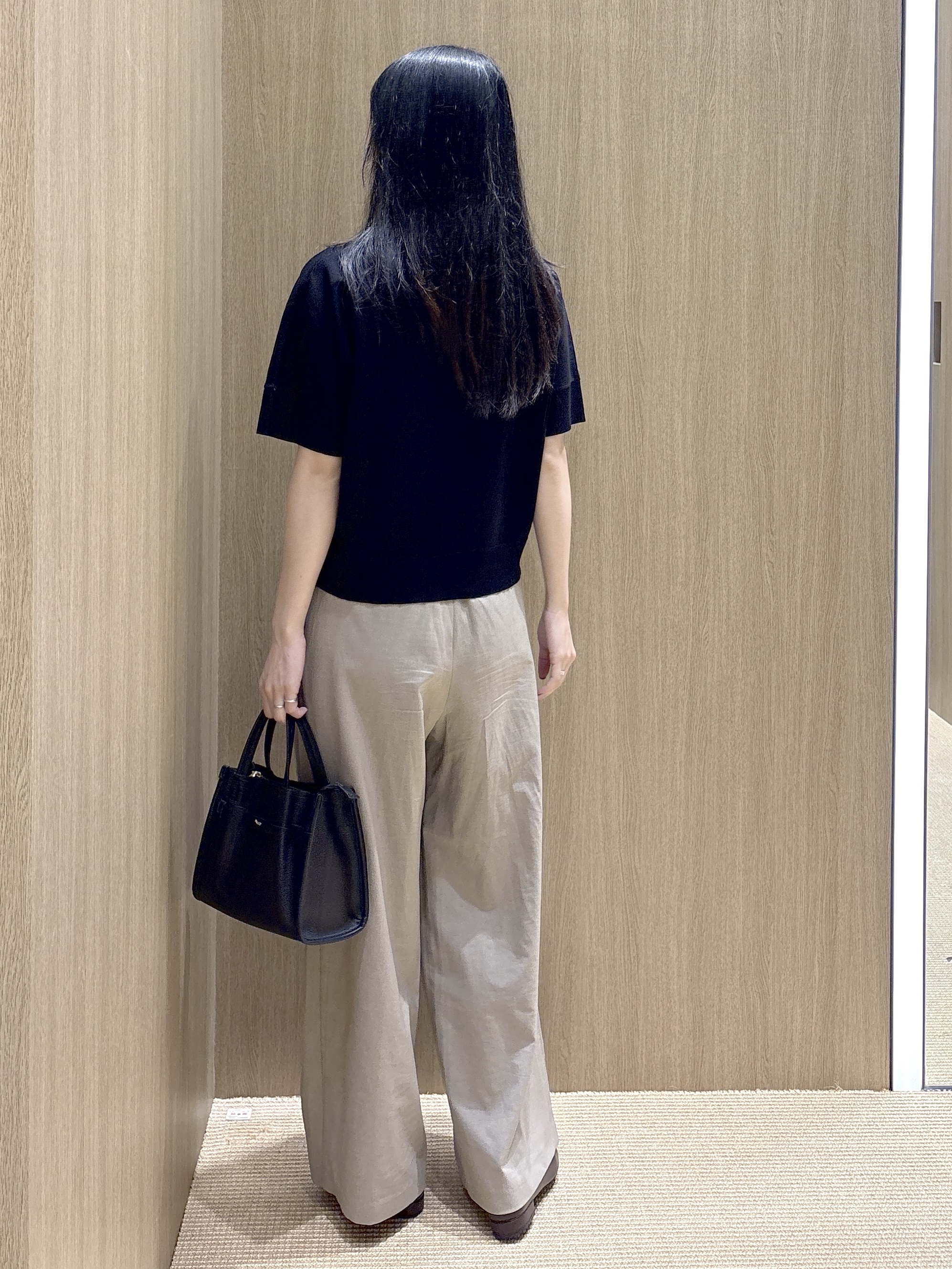 sachikoさんの「OPAQUE.CLIP｜2WAY衿ドッキングニット《洗濯機OK》」を使ったコーディネート