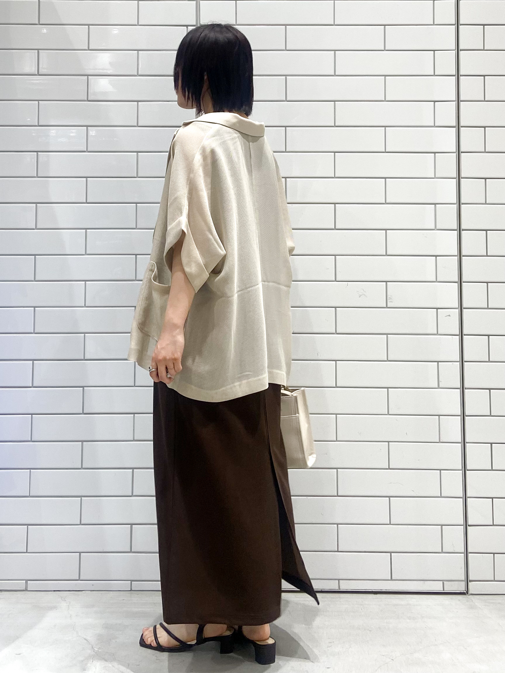 kimiさんの「OPAQUE.CLIP｜メッシュテーラードジャケット【洗濯機OK】」を使ったコーディネート