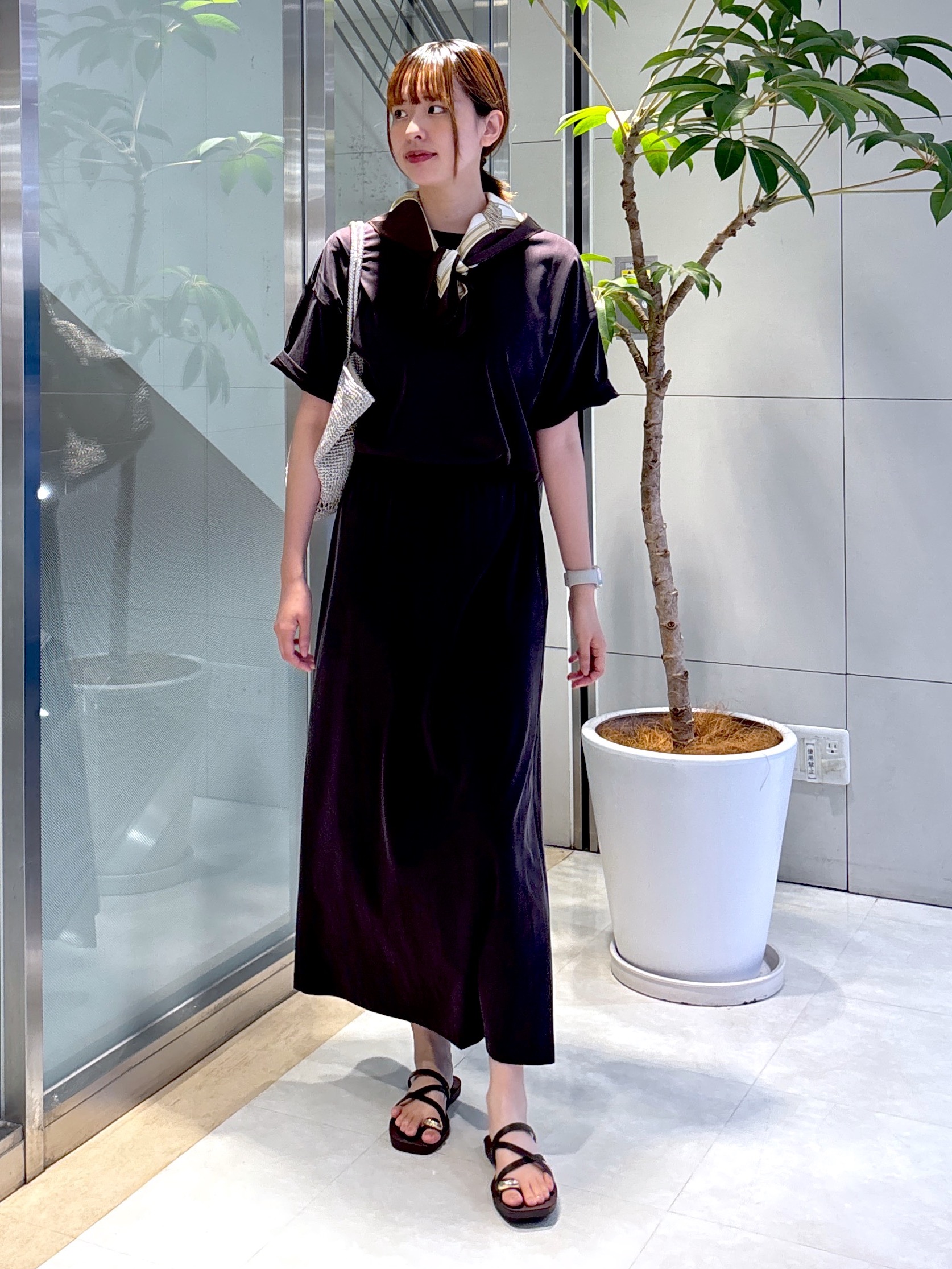 yukaさんの「UNTITLED｜【セットアップ可/接触冷感】ヴィンテージライクプルオーバー」を使ったコーディネート