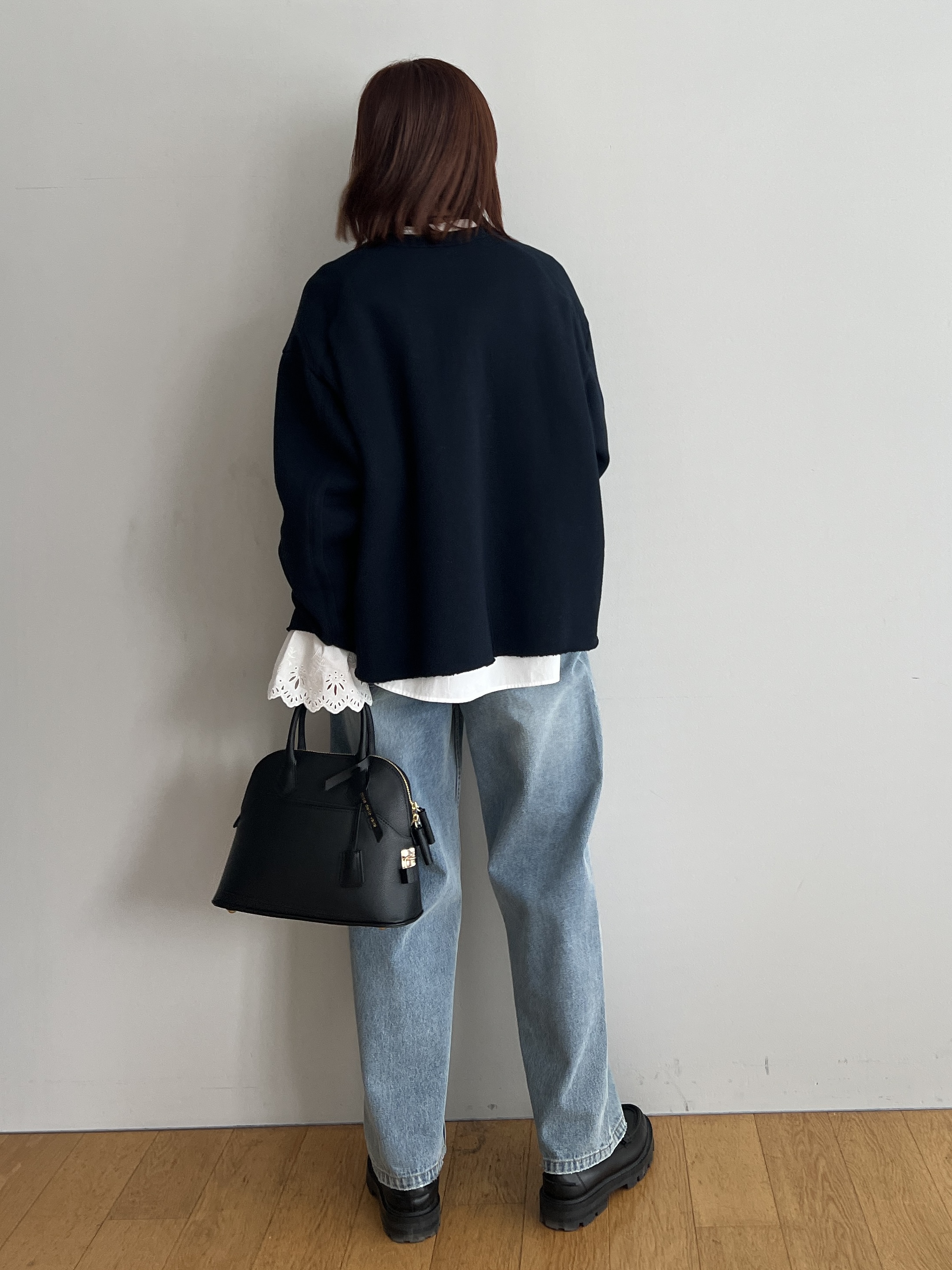misaさんの「DRESSTERIOR｜◆mica della valle（ミカデラヴァッレ）Katia ハンドバッグ」を使ったコーディネート