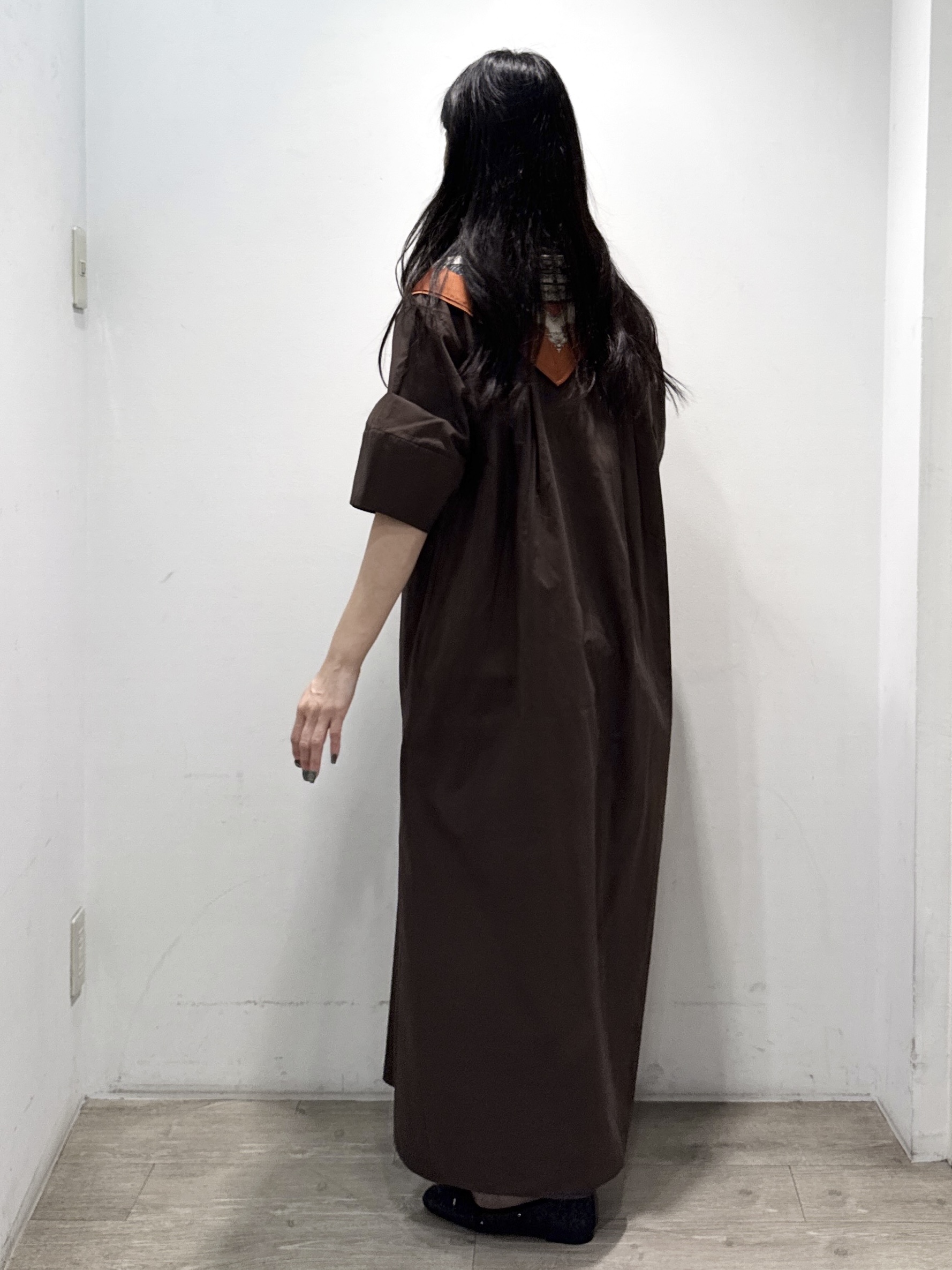 yuicciさんの「OPAQUE.CLIP｜スキッパーシャツワンピース【洗濯機OK】」を使ったコーディネート