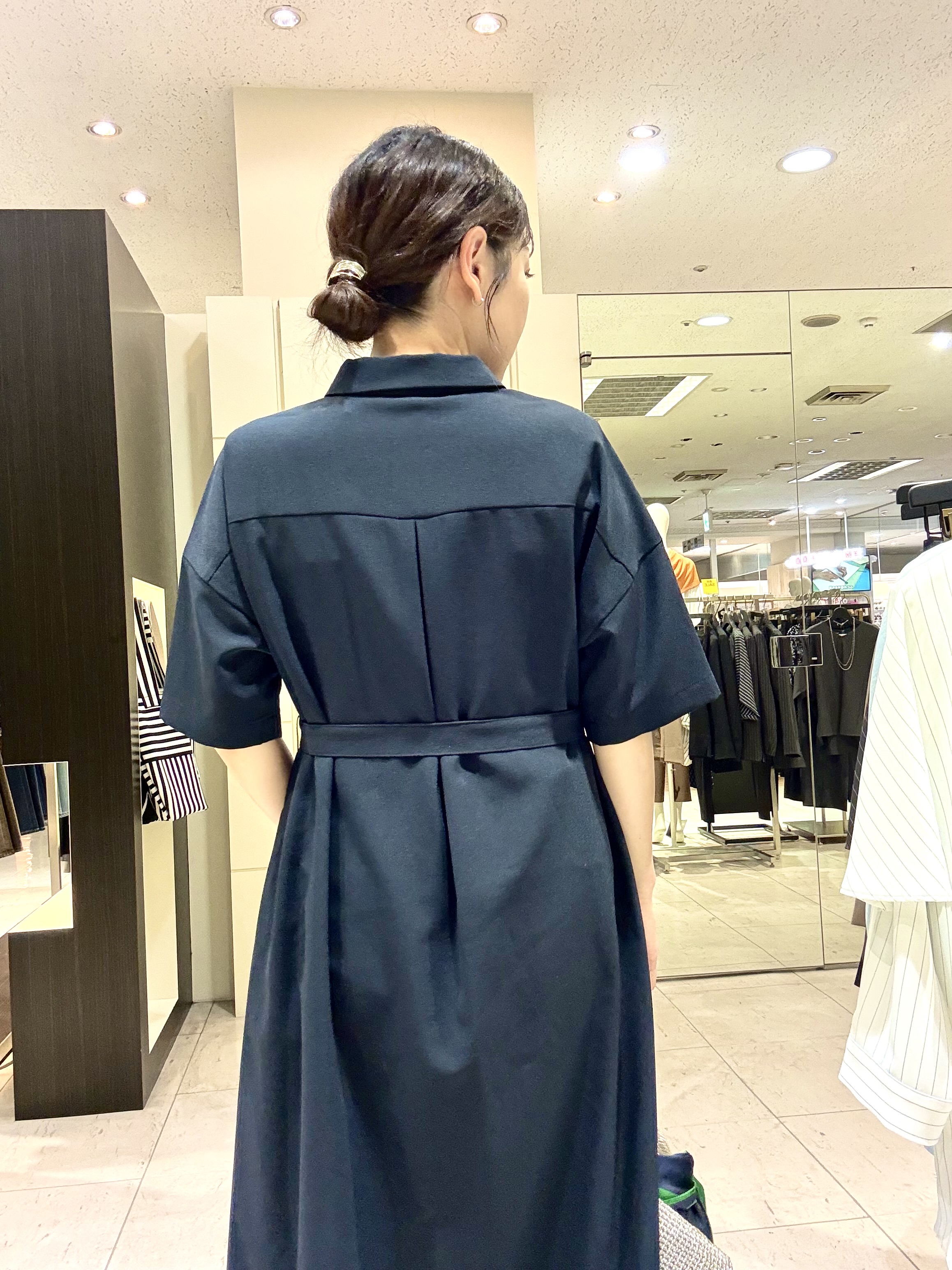 mori.さんの「UNTITLED｜【残暑も快適/UVカット/接触冷感】エアリークールワンピース」を使ったコーディネート