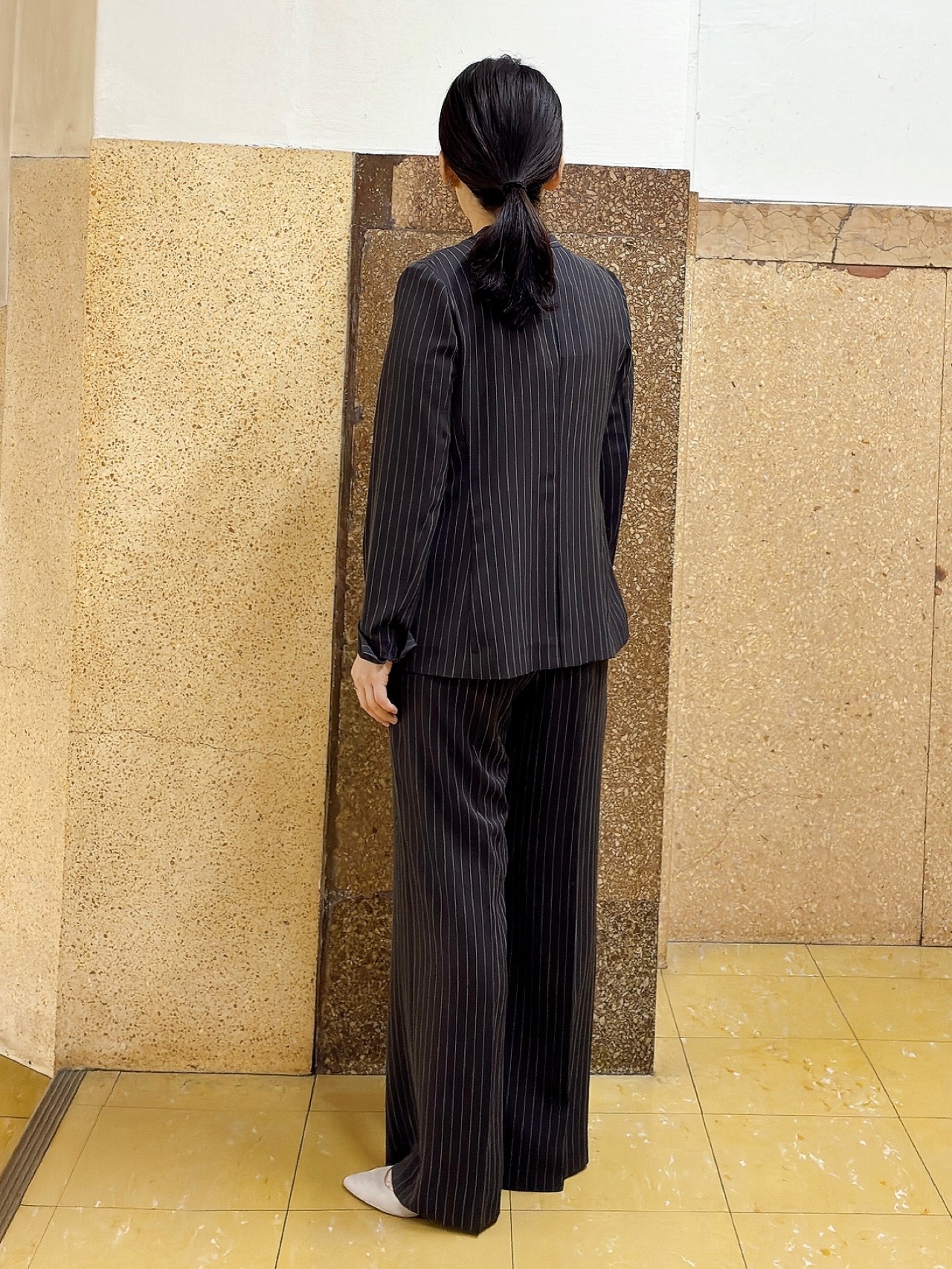 hattoriさんの「INDIVI｜【接触冷感/UVケア/着る日傘】カラーレスジャケット」を使ったコーディネート