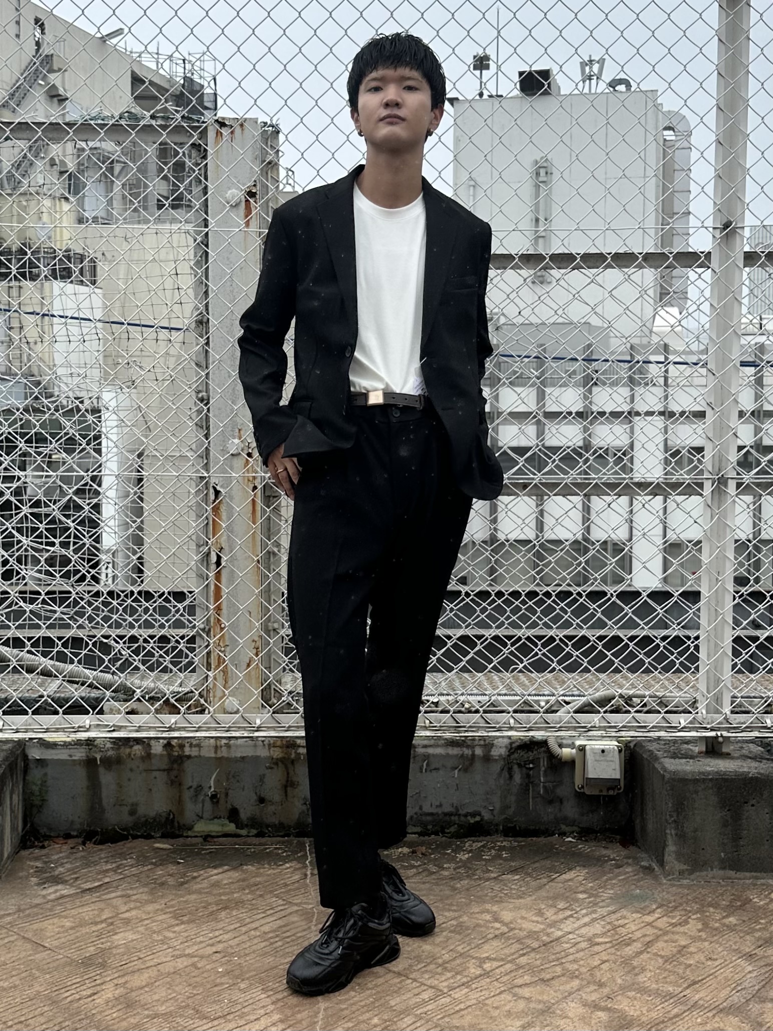 KOHEIさんの「tk.TAKEO KIKUCHI｜インサイドシューレーススニーカー」を使ったコーディネート