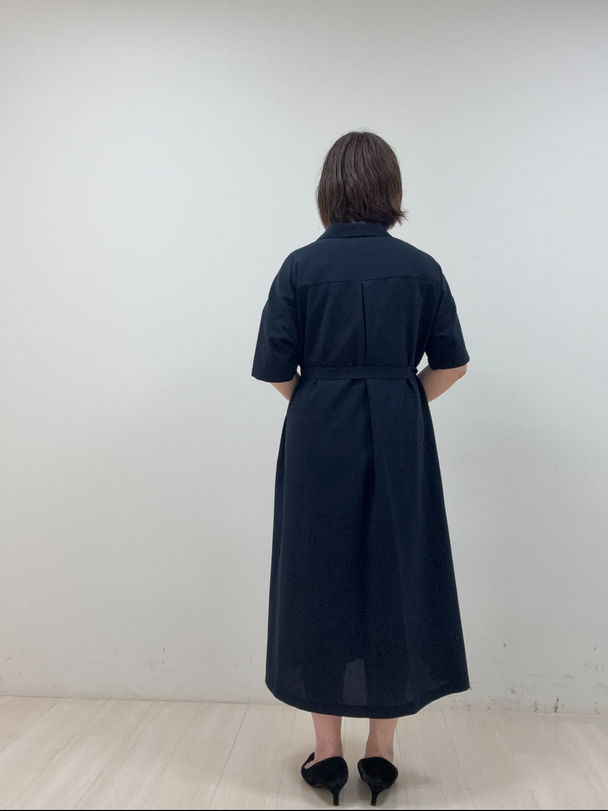 まつさんの「UNTITLED｜【残暑も快適/UVカット/接触冷感】エアリークールワンピース」を使ったコーディネート
