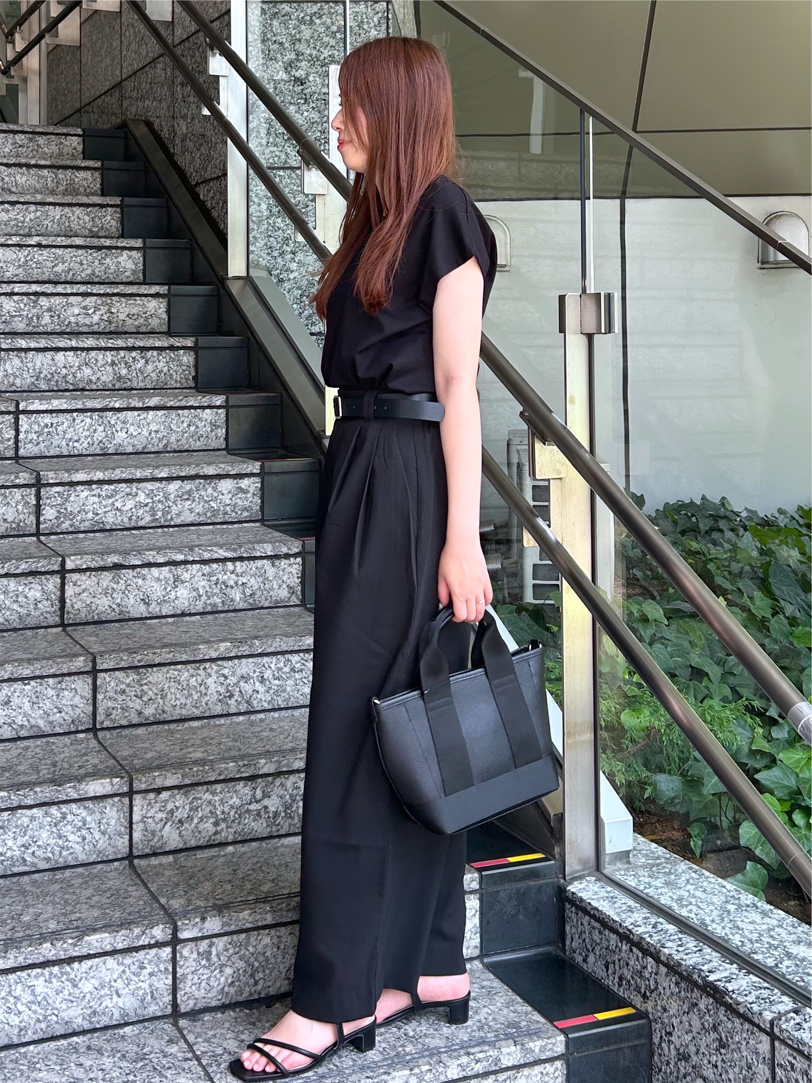Risaさんの「OPAQUE.CLIP｜フレンチスリーブカットソー【洗濯機OK】」を使ったコーディネート