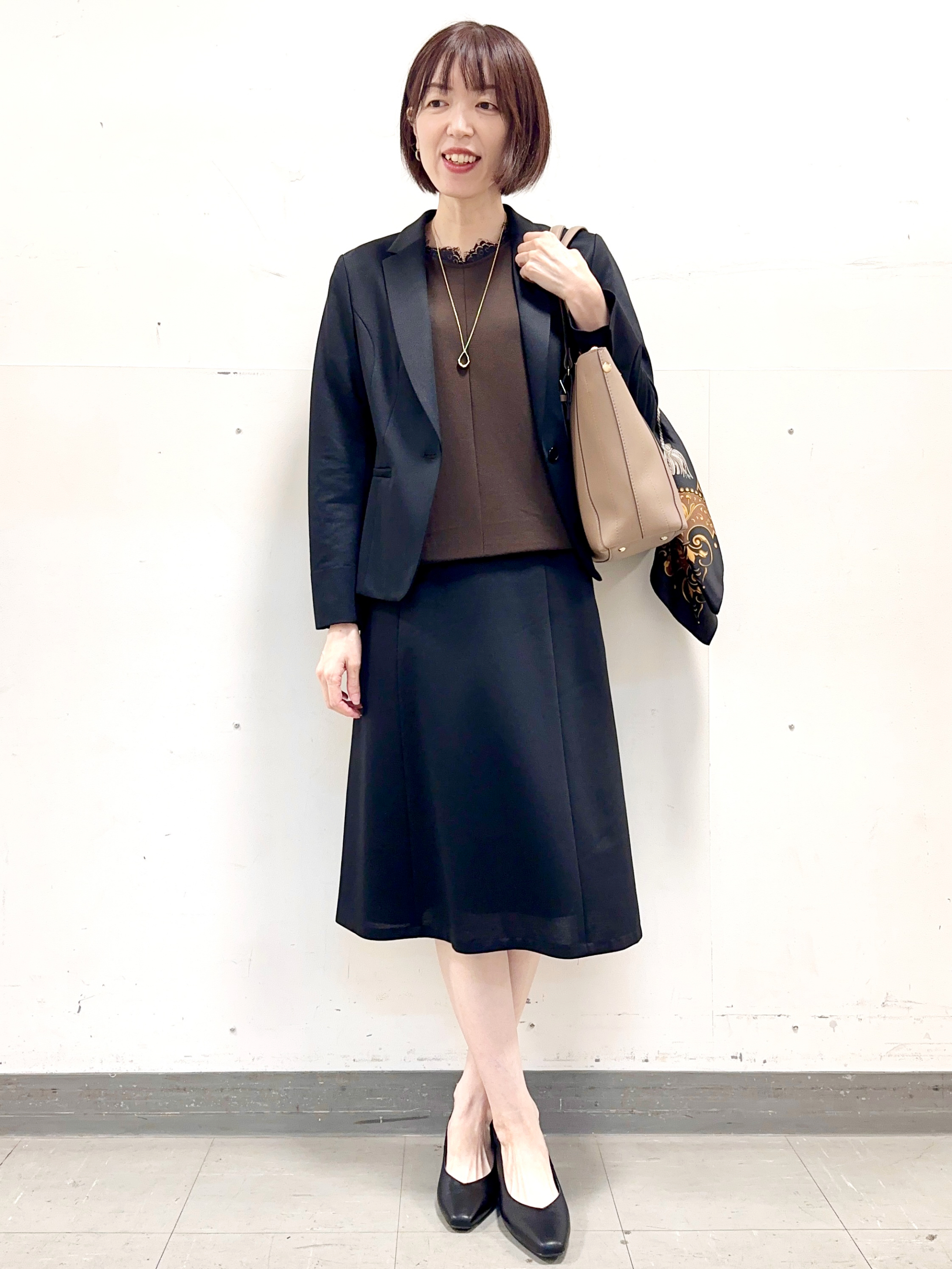 イト子さんの「Reflect｜【SS-4Lサイズ／UVカット／接触冷感】匠ジャケット／ベーシックテーラード」を使ったコーディネート