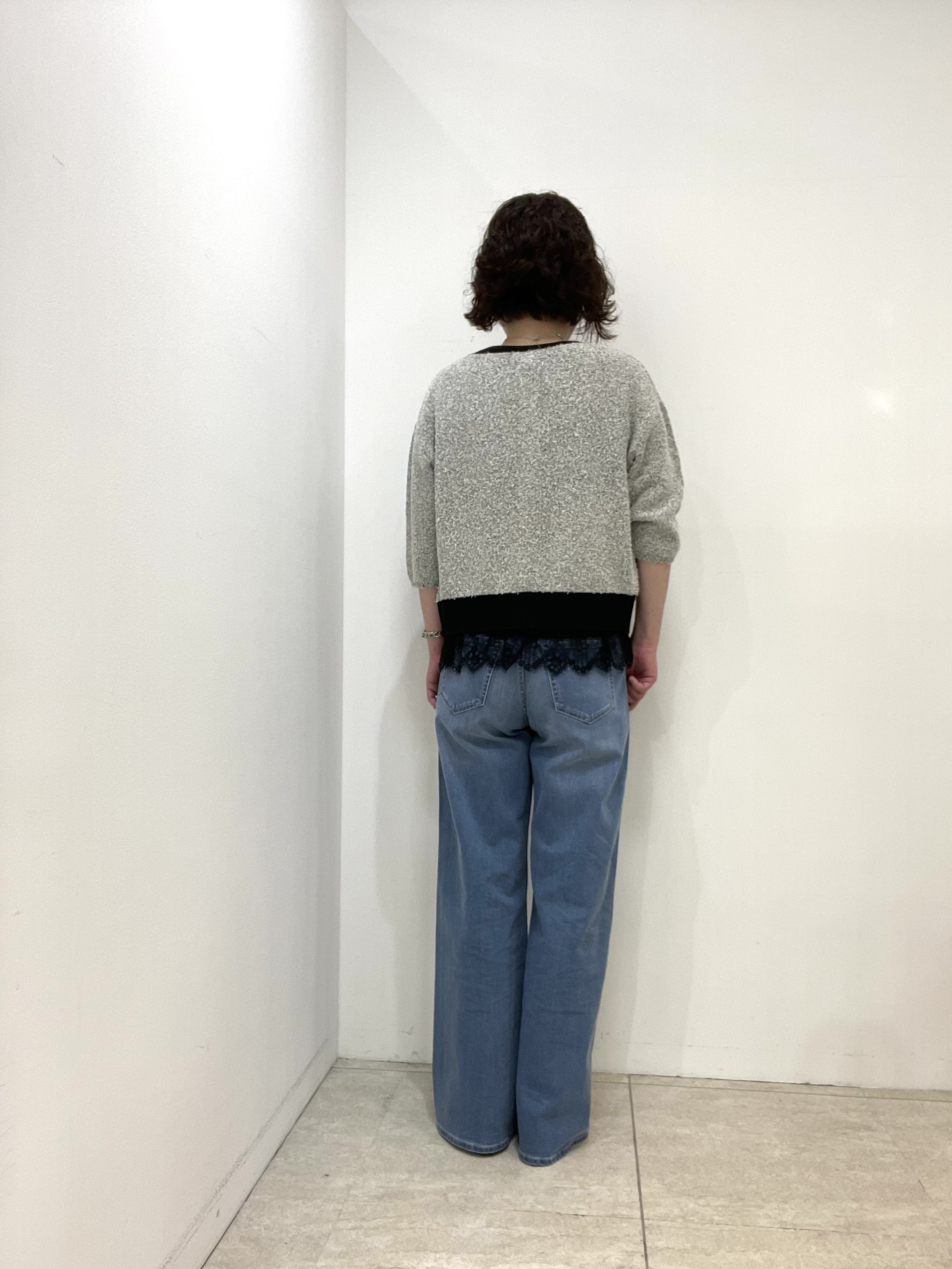 Wachiさんの「UNTITLED｜【前後2WAY】コットン混カールプルオーバー」を使ったコーディネート