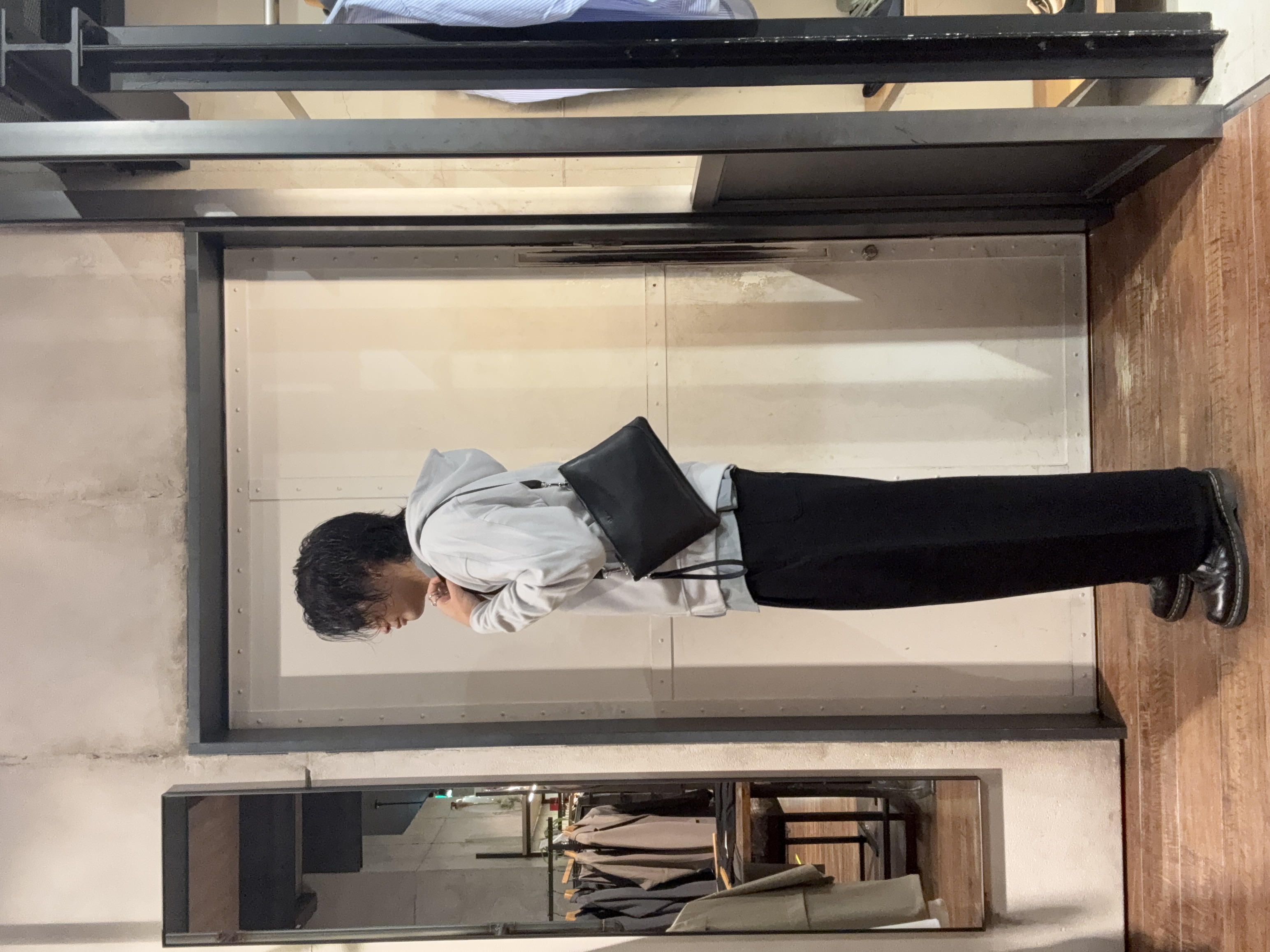大江正眞さんの「tk.TAKEO KIKUCHI｜【接触冷感/UVカット】ドビーストライプシャツ」を使ったコーディネート