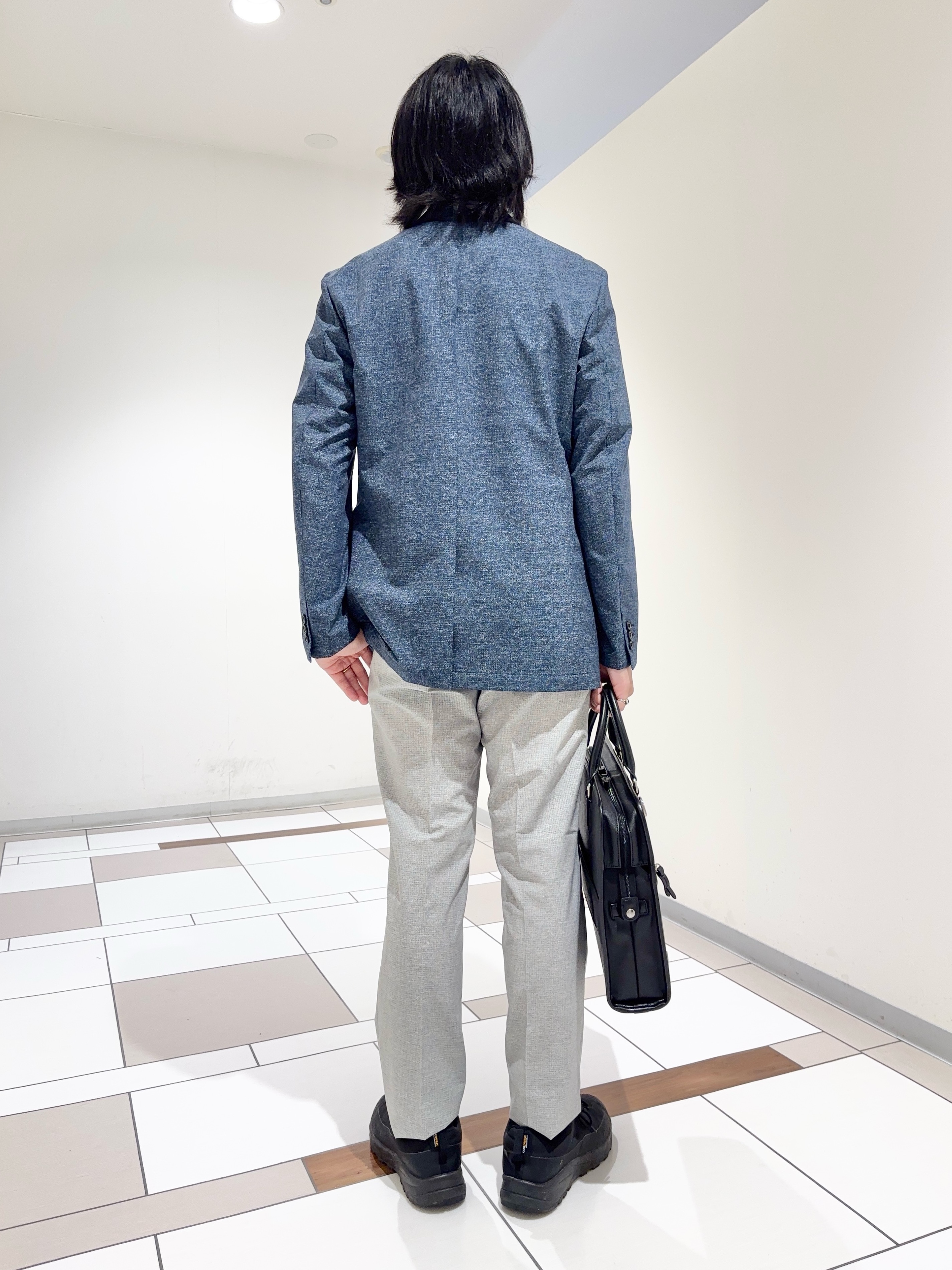 及川さんの「TAKEO KIKUCHI｜【抗菌防臭】ステイフレッシュ ポロシャツ」を使ったコーディネート