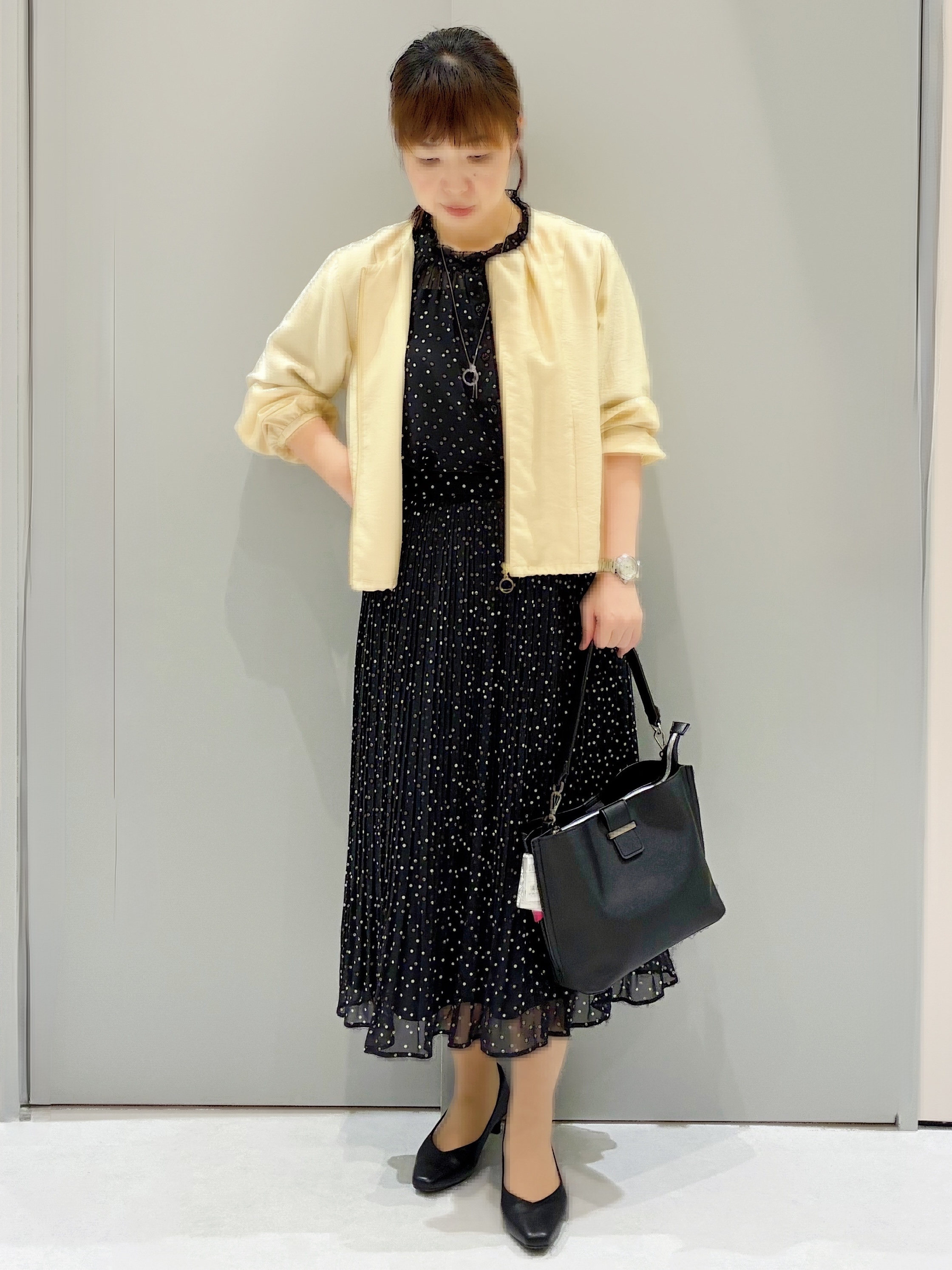 ひーさんの「Reflect｜【ライトアウター／ゆったり羽織れる／気軽な羽織りに◎】ライトブルゾン」を使ったコーディネート