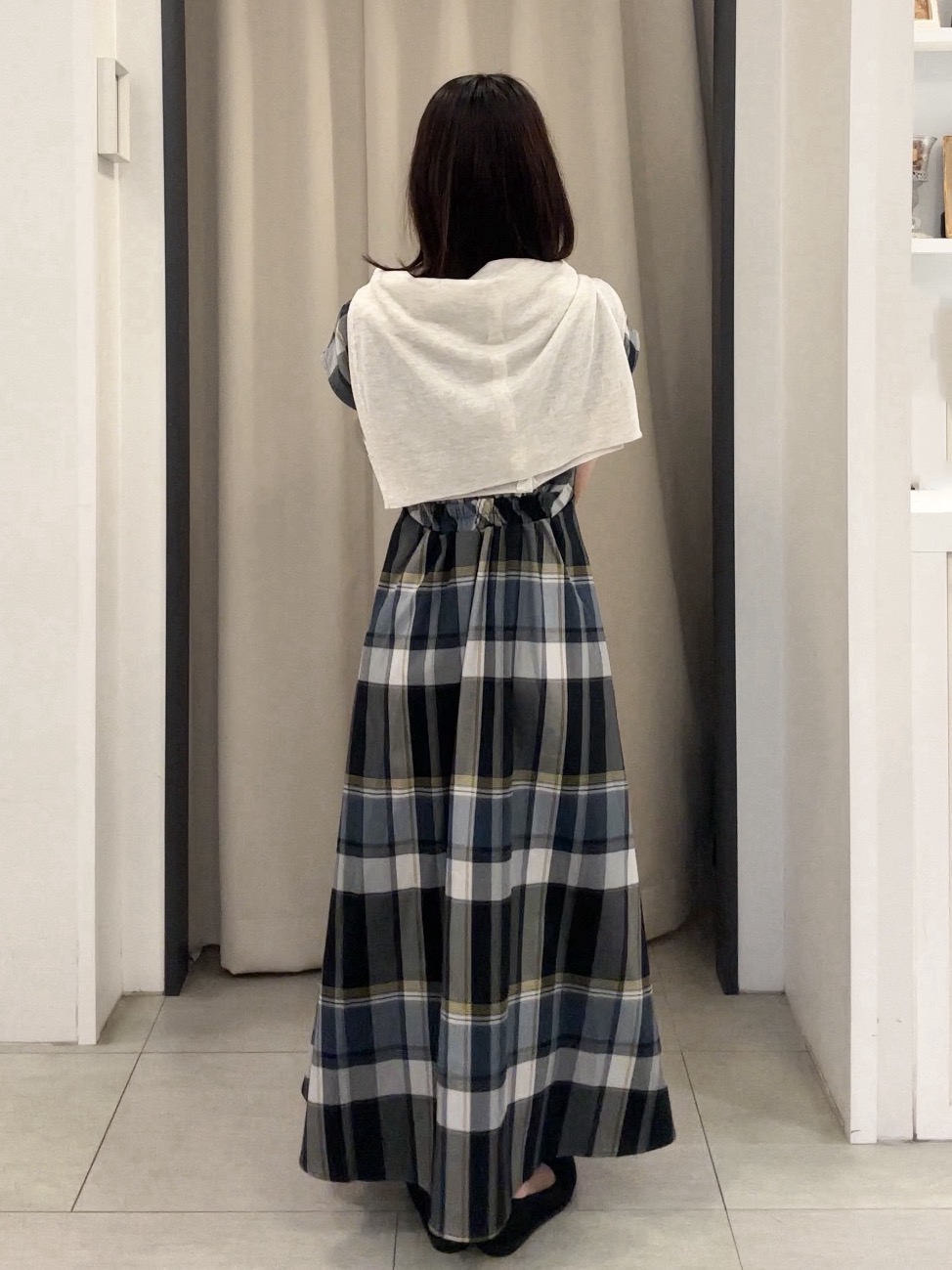 Nao さんの「grove｜高評価！【洗える／名品】大人の透け感、シアーカーディガン」を使ったコーディネート