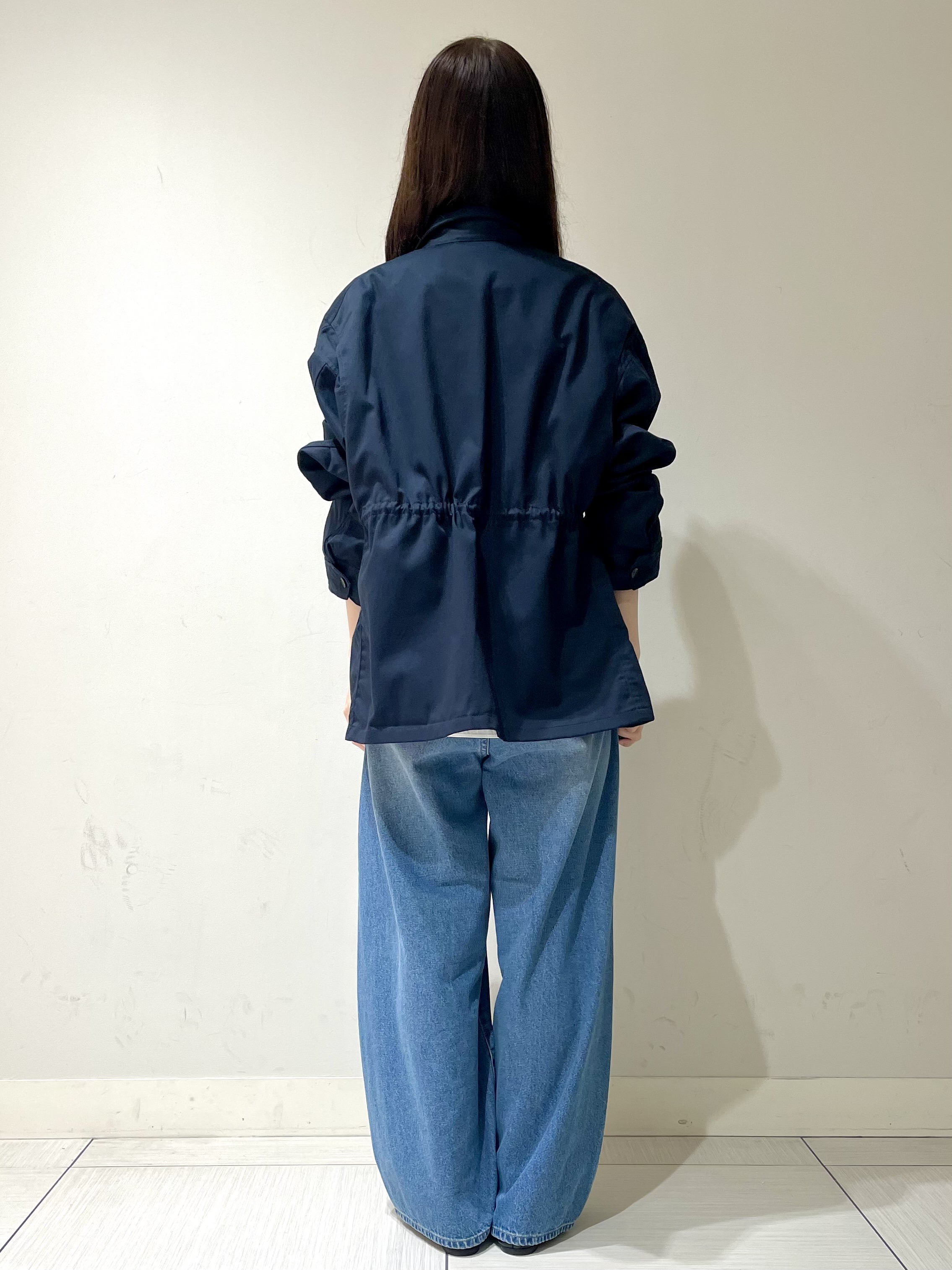 ことさんの「DRESSTERIOR｜【ウォッシャブル】コンパクトコットンミリタリーブルゾン」を使ったコーディネート