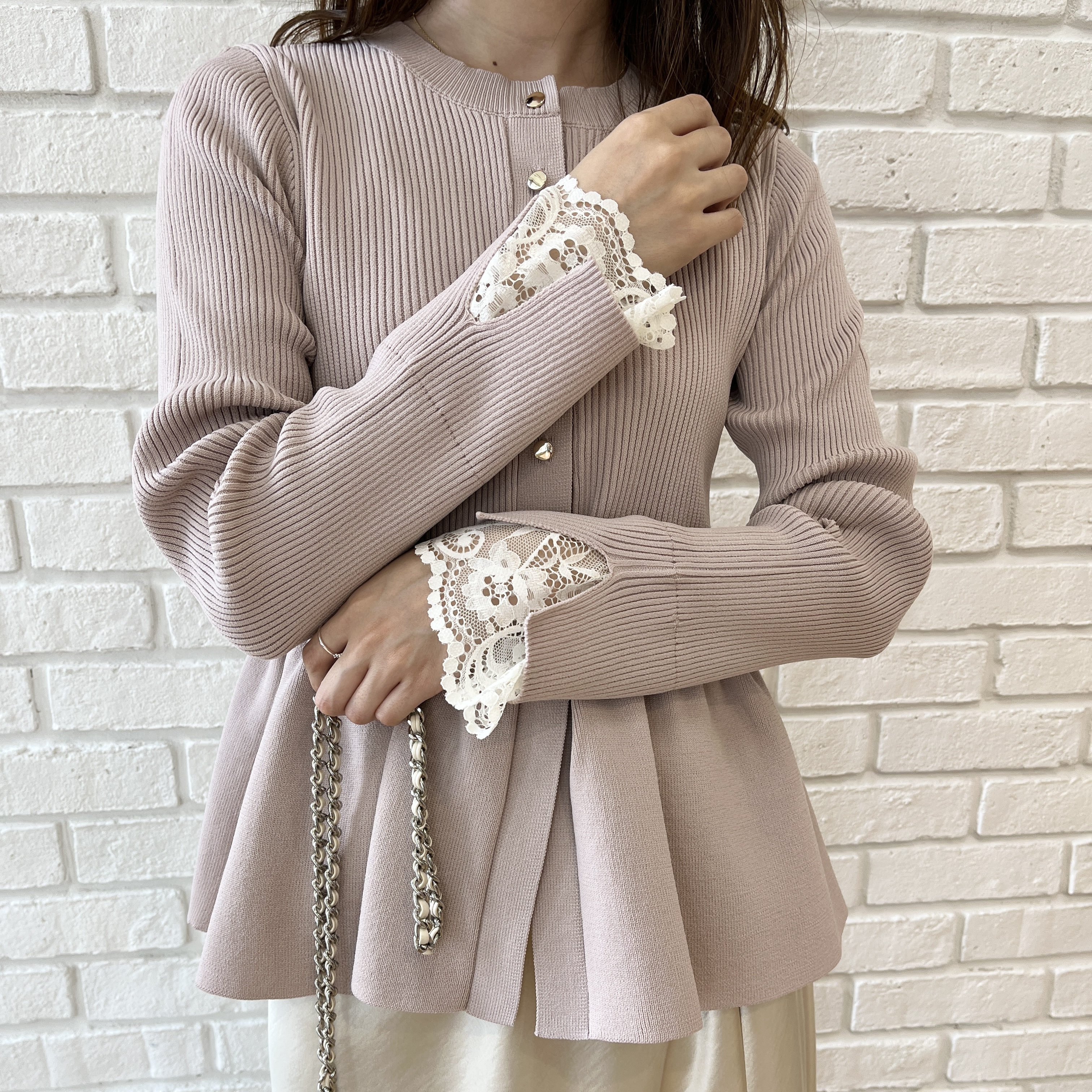 はばさんの「Couture brooch｜ダブルリボンパンプス」を使ったコーディネート