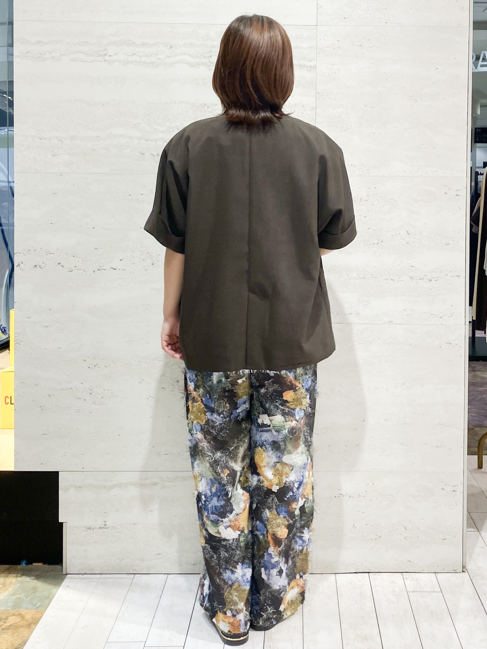FUKAさんの「OPAQUE.CLIP｜【接触冷感／吸水速乾／通気性】リネンライクジャケット《防シワ／洗濯機OK》」を使ったコーディネート