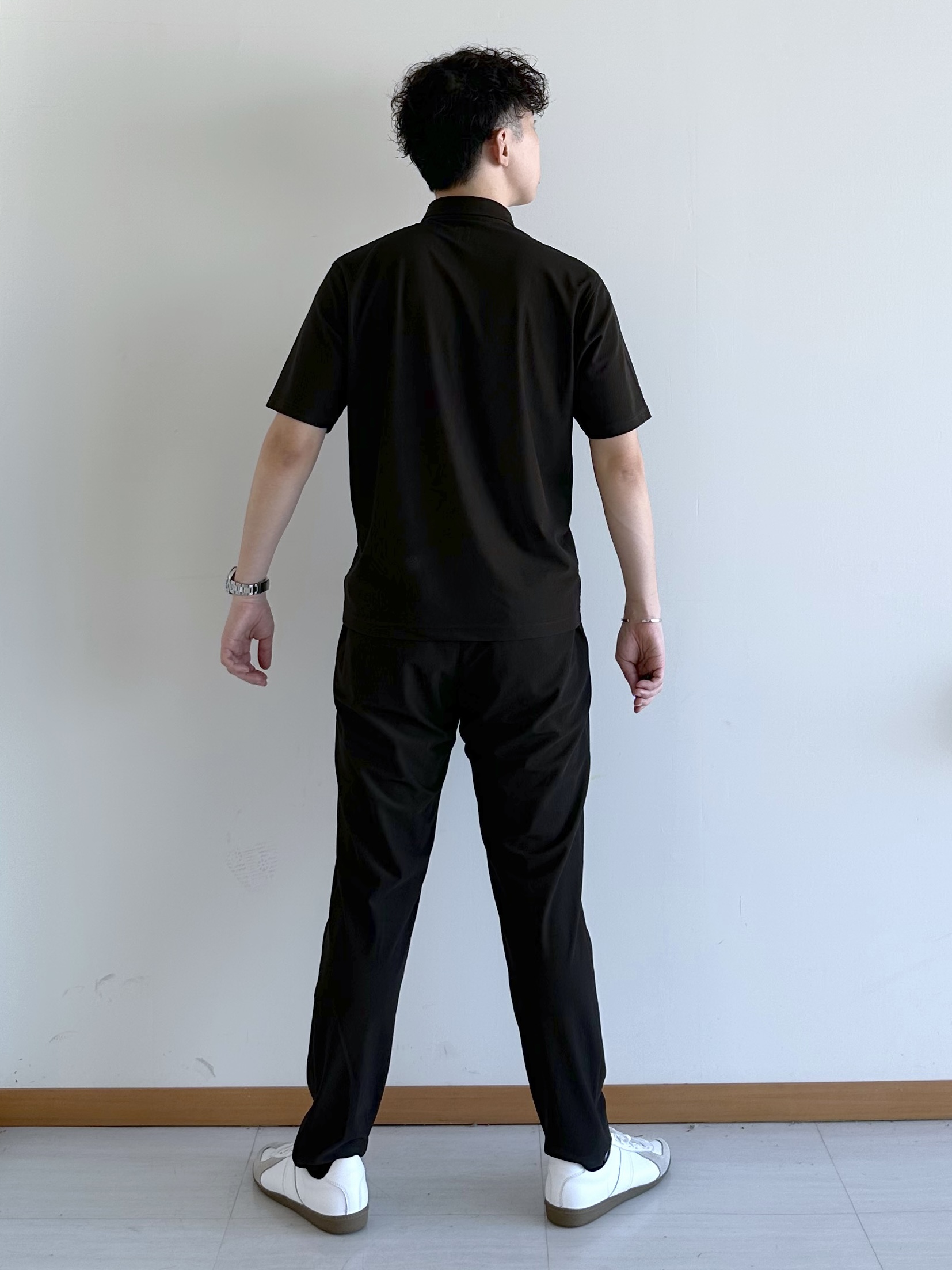 イッシーさんの「TAKEO KIKUCHI｜【通気性】AIR TOOL ポロシャツ」を使ったコーディネート