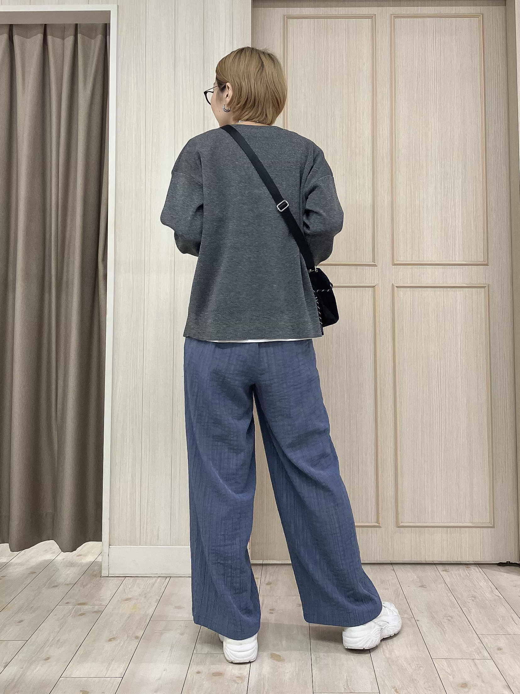 Turnerさんの「SHOO･LA･RUE｜【セットアップ可/洗濯機可】軽やかに羽織れる スポンディシュニットカーディガン」を使ったコーディネート