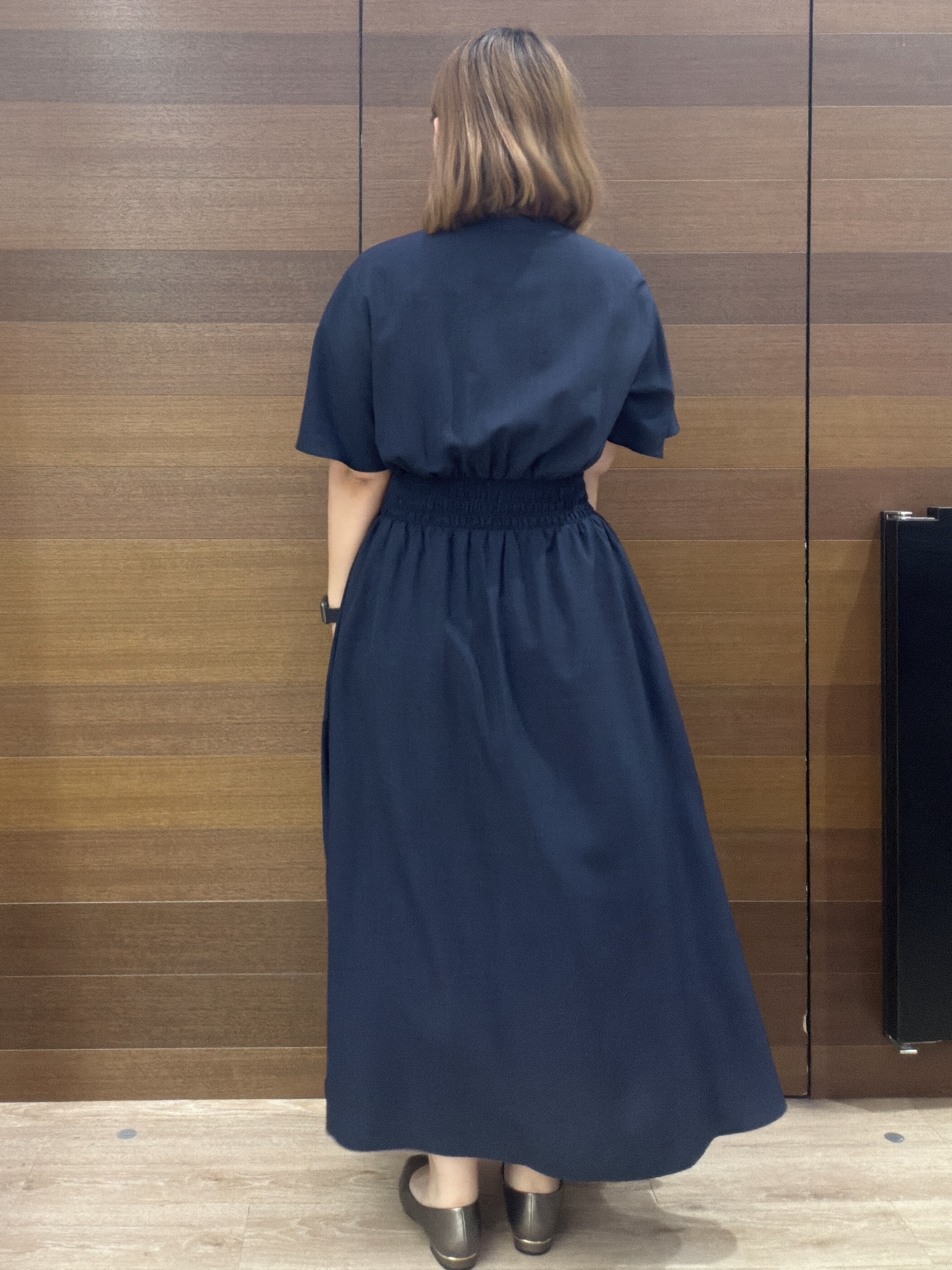 yumeさんの「OPAQUE.CLIP｜スキッパーシャツワンピース【洗濯機OK／イージーアイロン】」を使ったコーディネート
