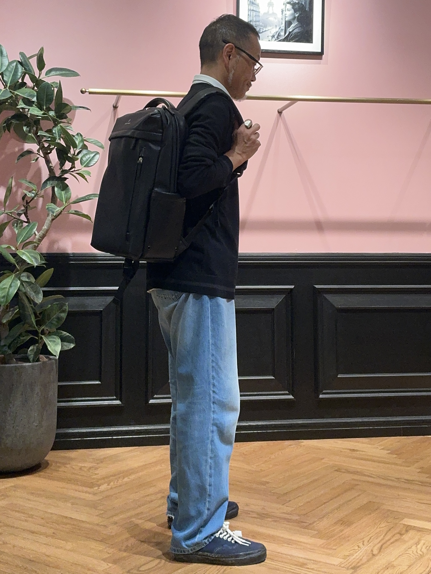 torigoeさんの「DRESSTERIOR｜ウォッシャブル ファインメリノVネックニット」を使ったコーディネート